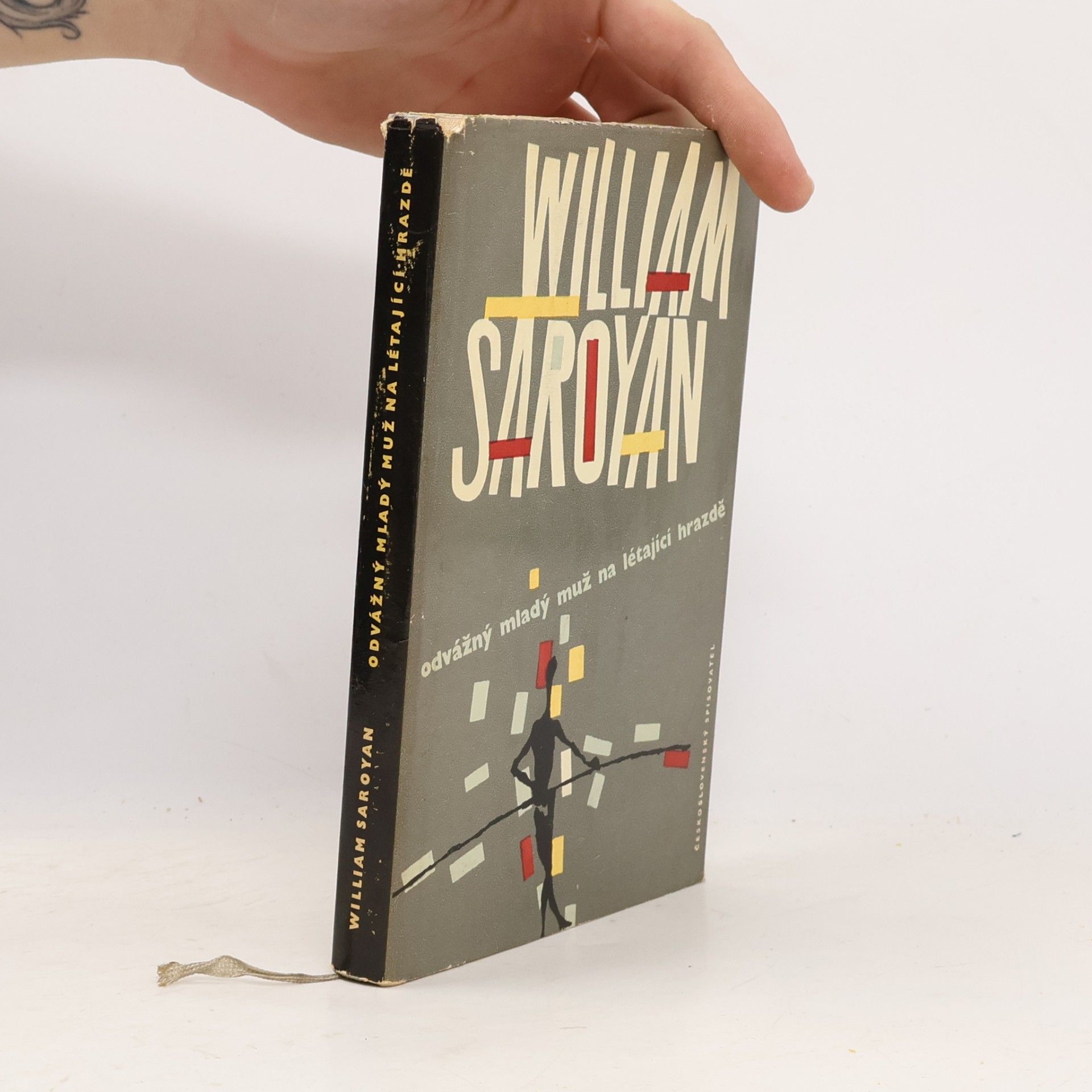William peneyan Odvážný mladý muž na létající hrazdě