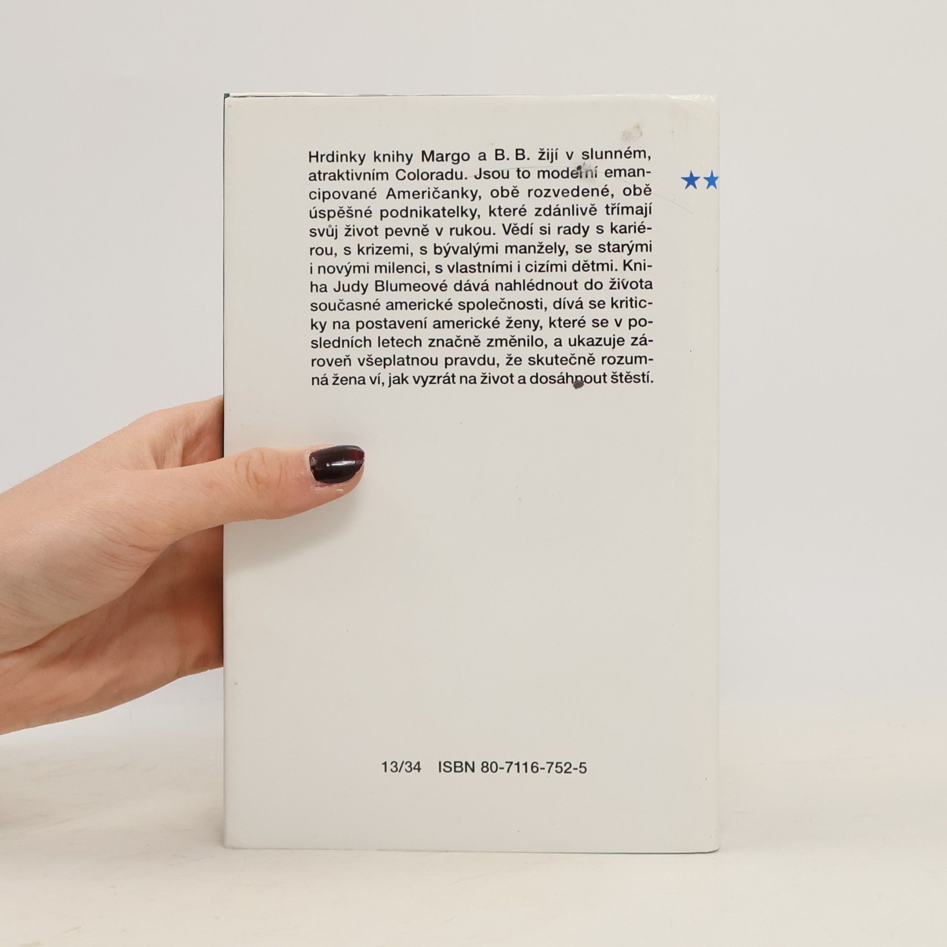 Judy Blume Matky a milenky