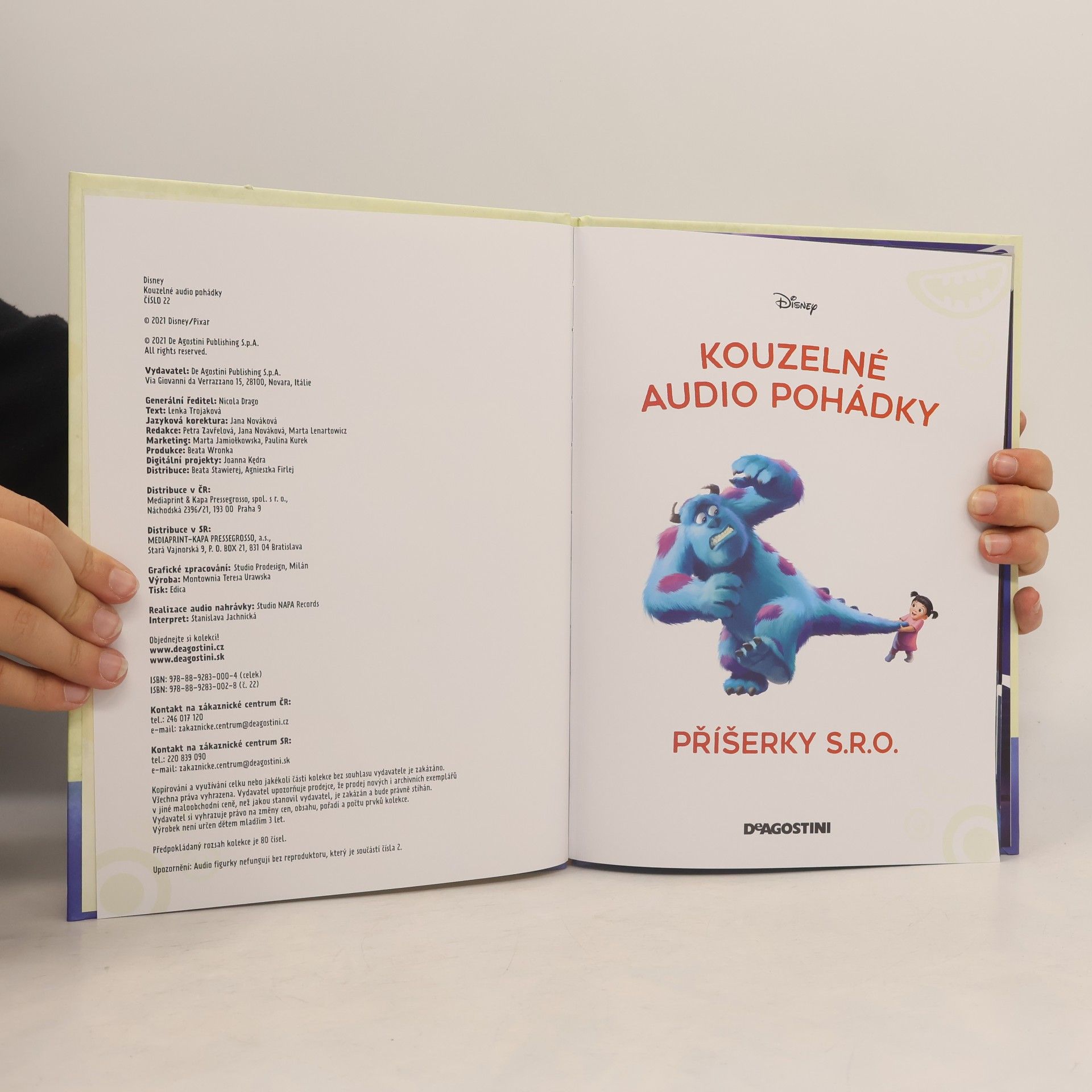 Lenka Trojaková Kouzelné audio pohádky 22. Příšerky s.r.o.
