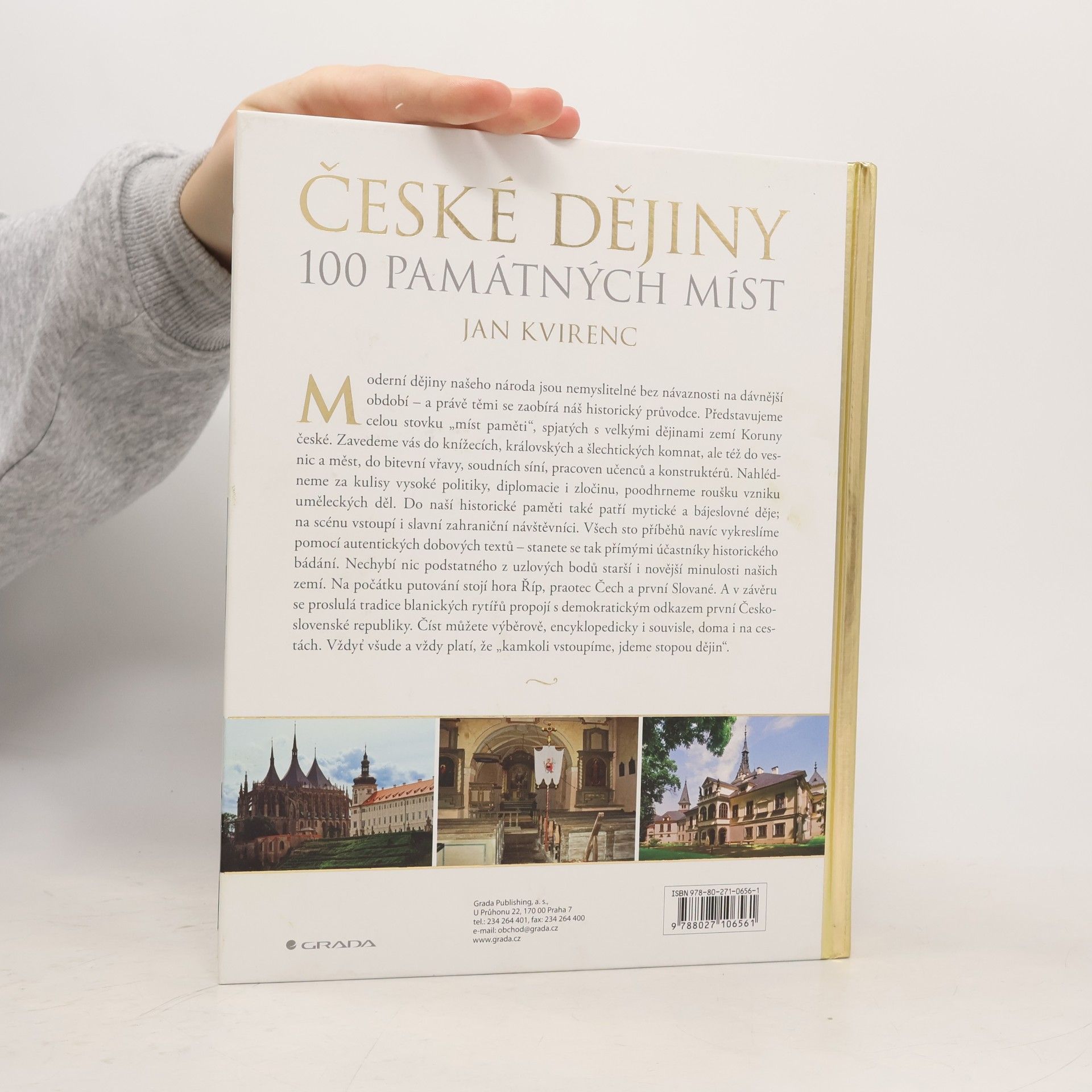 Jan Kvirenc České dějiny. 100 památných míst
