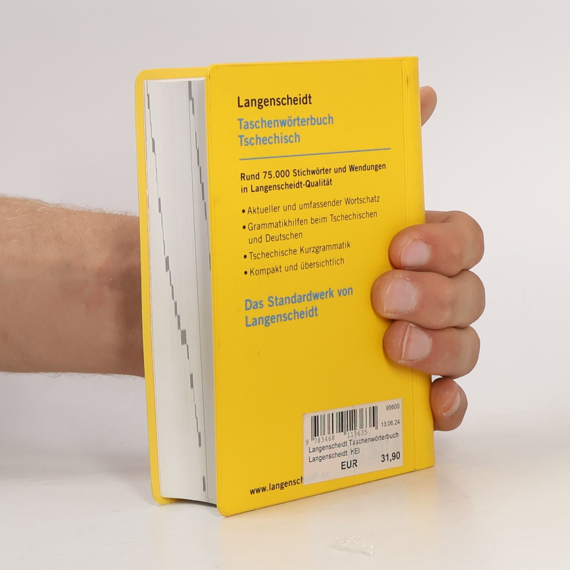 Helgunde Henschel Langenscheidt Taschenwörterbuch Tschechisch. Kapesní slovník česko-německý, německo-český