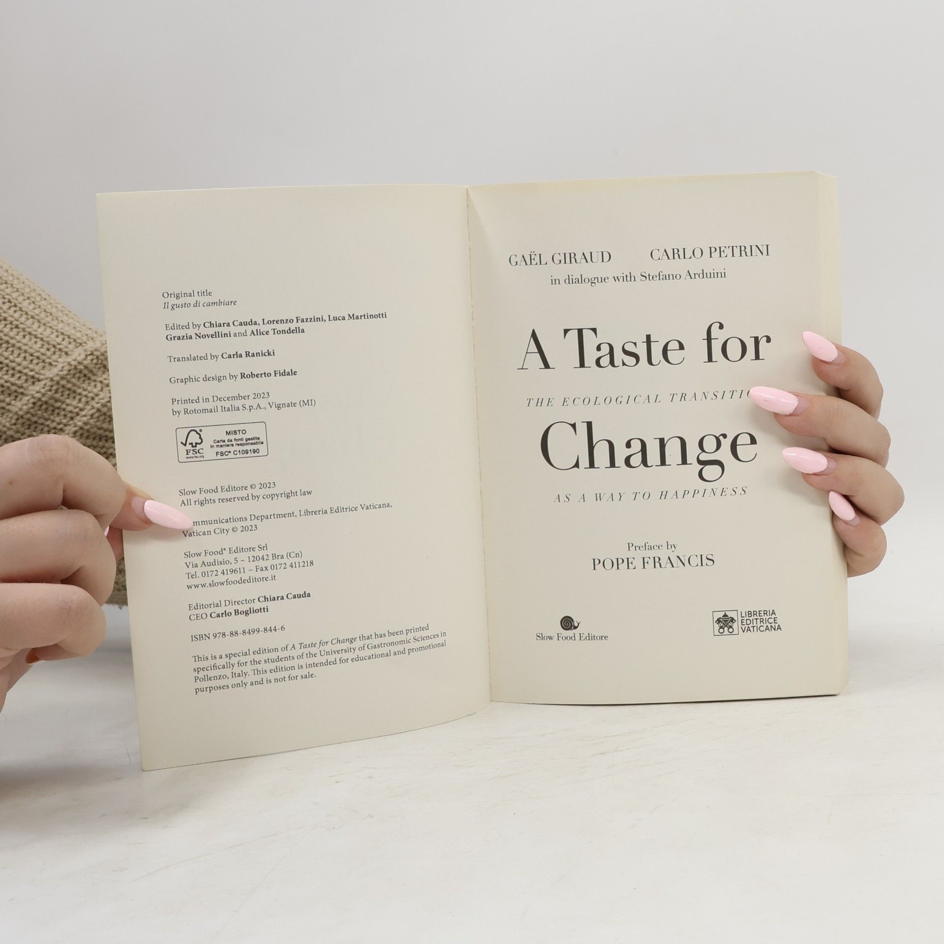 Gaël Giraudon-Colas A Taste for Change