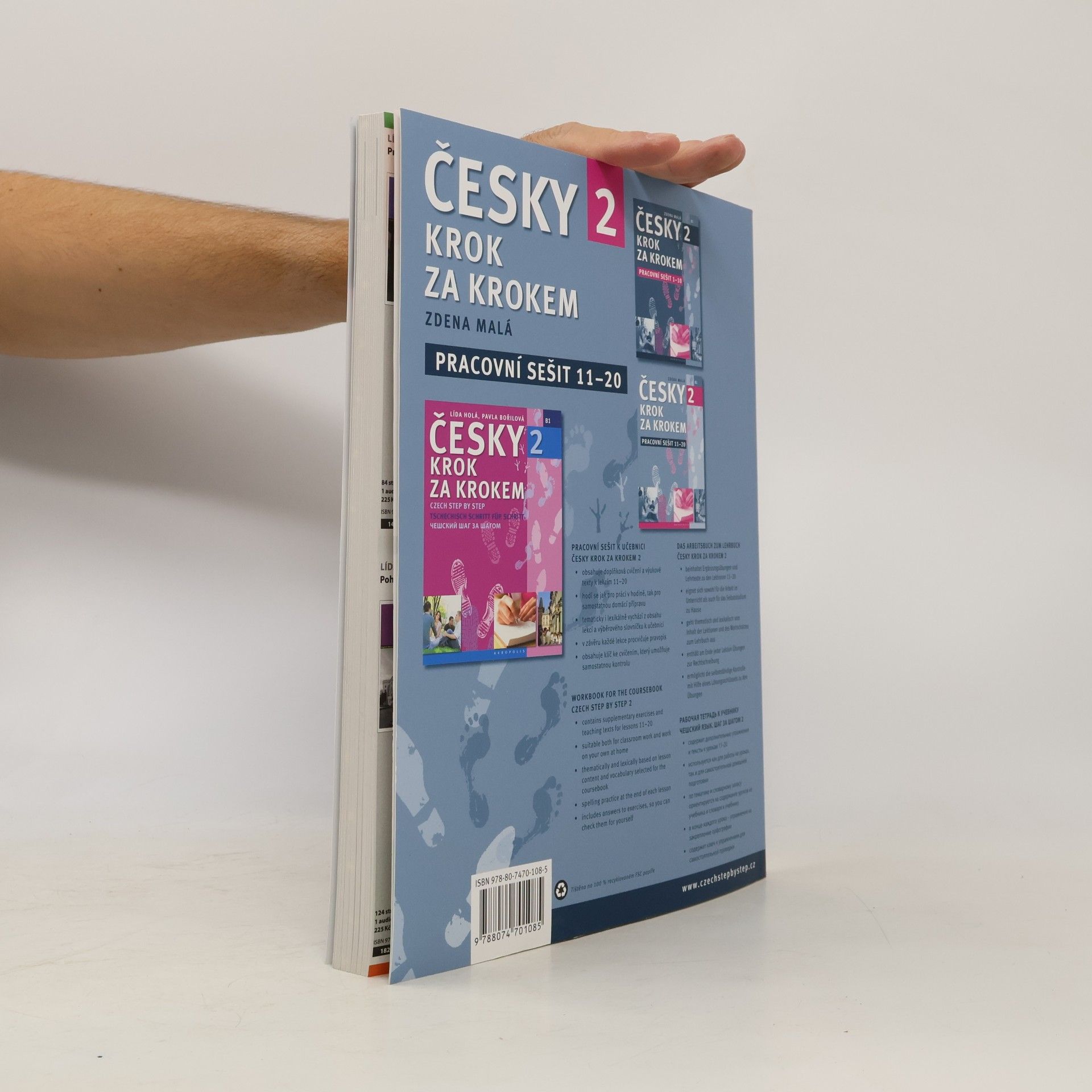 Zdena Malá Česky krok za krokem 2. B1. Pracovní sešit 11-20