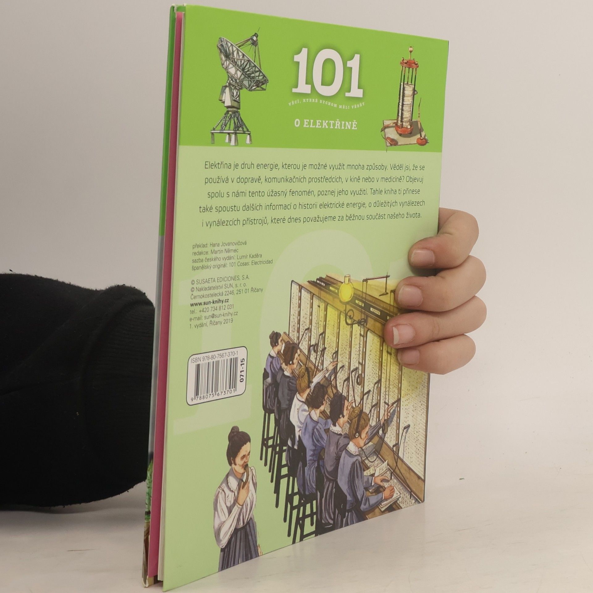Hana Jovanovičová 101 věcí, které bychom měli vědět o elektřině
