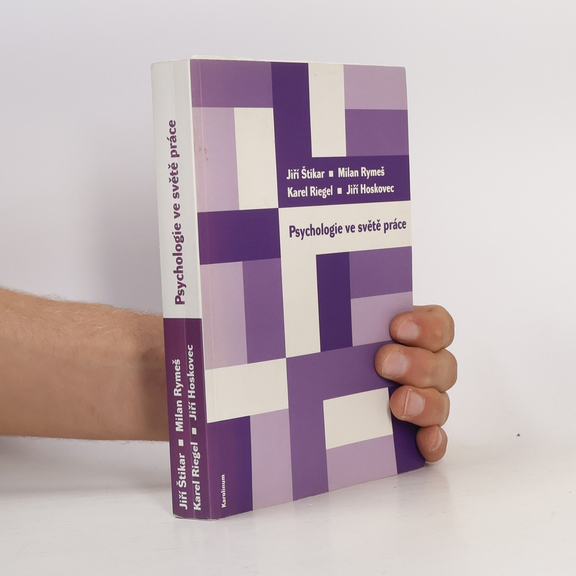 Jiří Štikar Psychologie ve světě práce