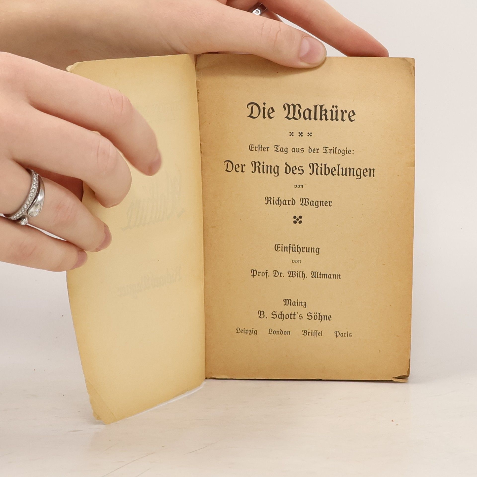Richard Wagner Die Walküre. La Walkyrie