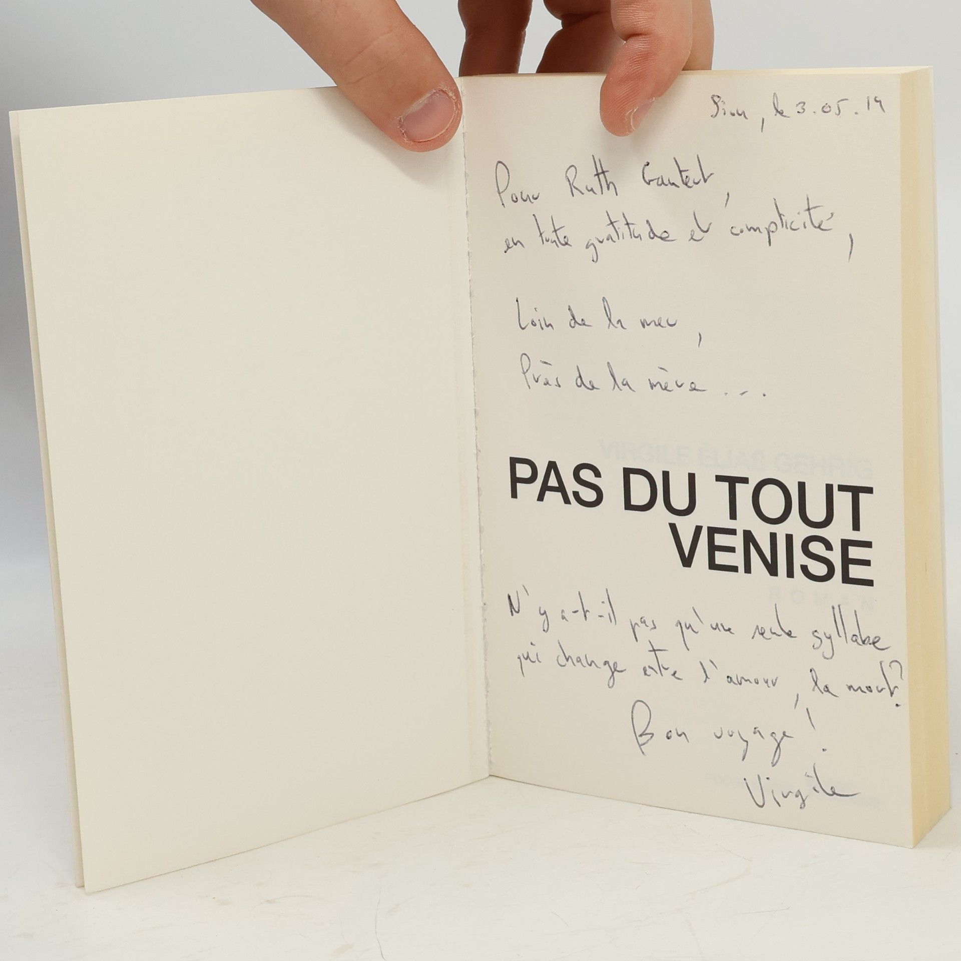 Virgile Élias Gehrig Pas du tout Venise 277