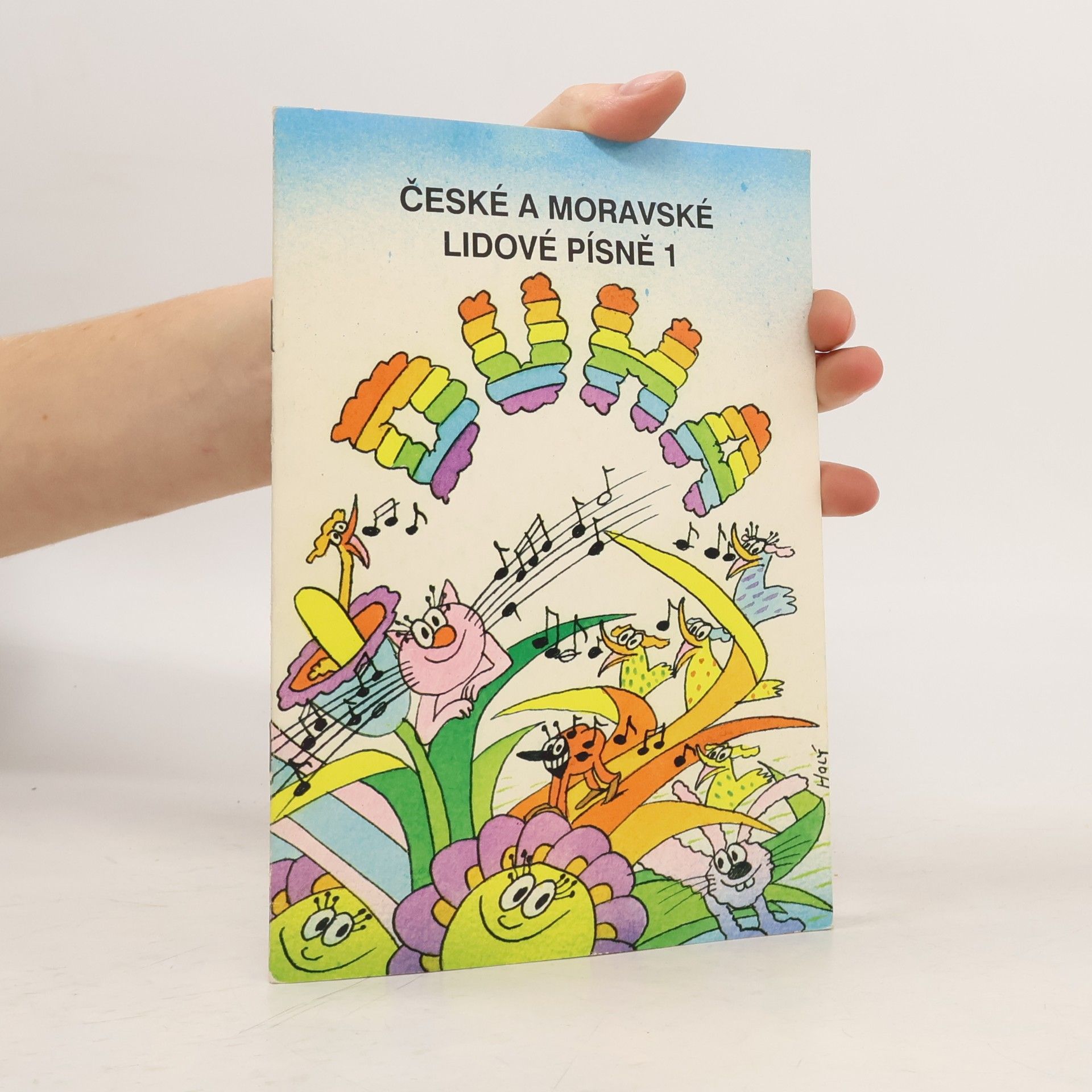 Pavel Jeřábek Duha : české a moravské lidové písně 1 : zpěv a kytara