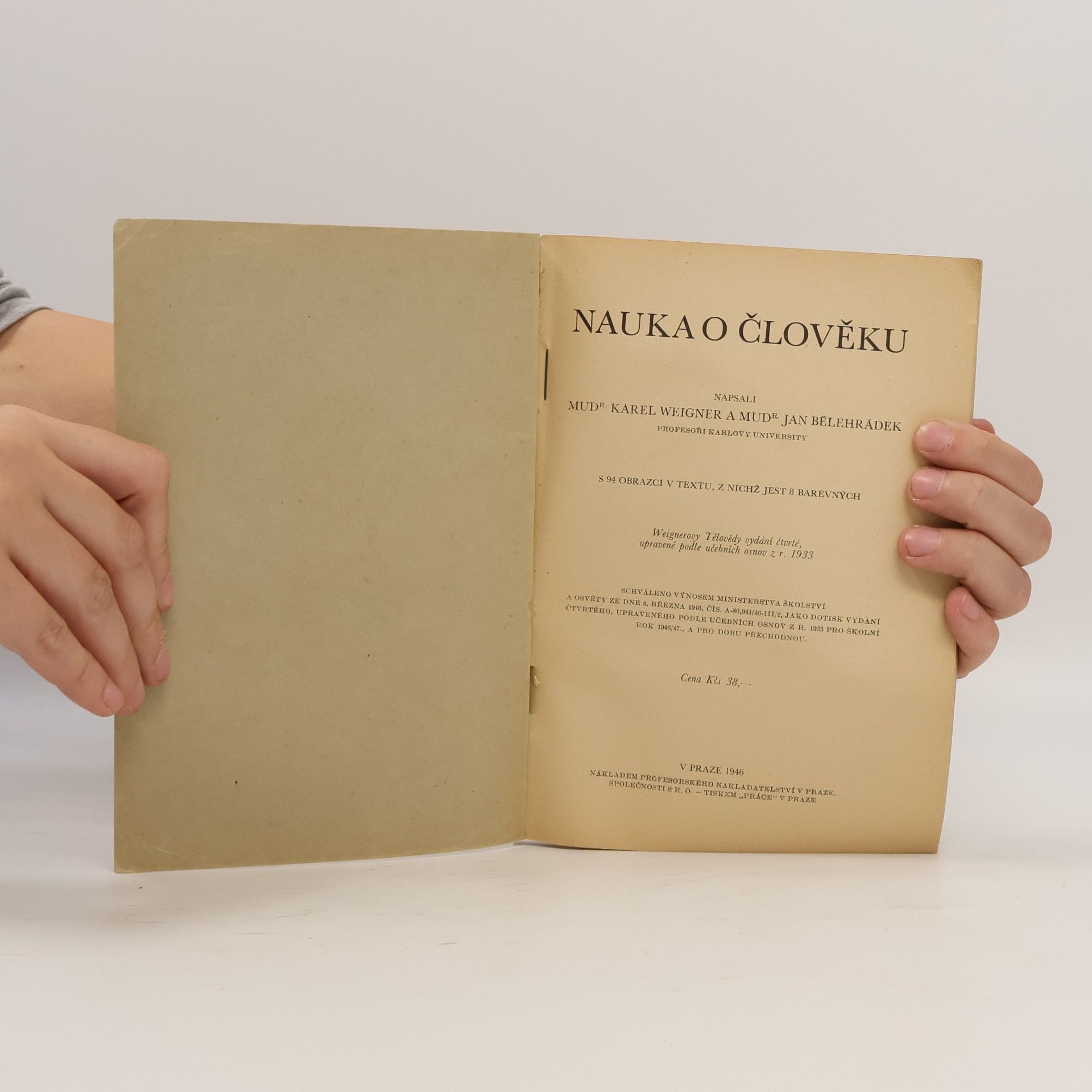Karel Weigner Nauka o člověku