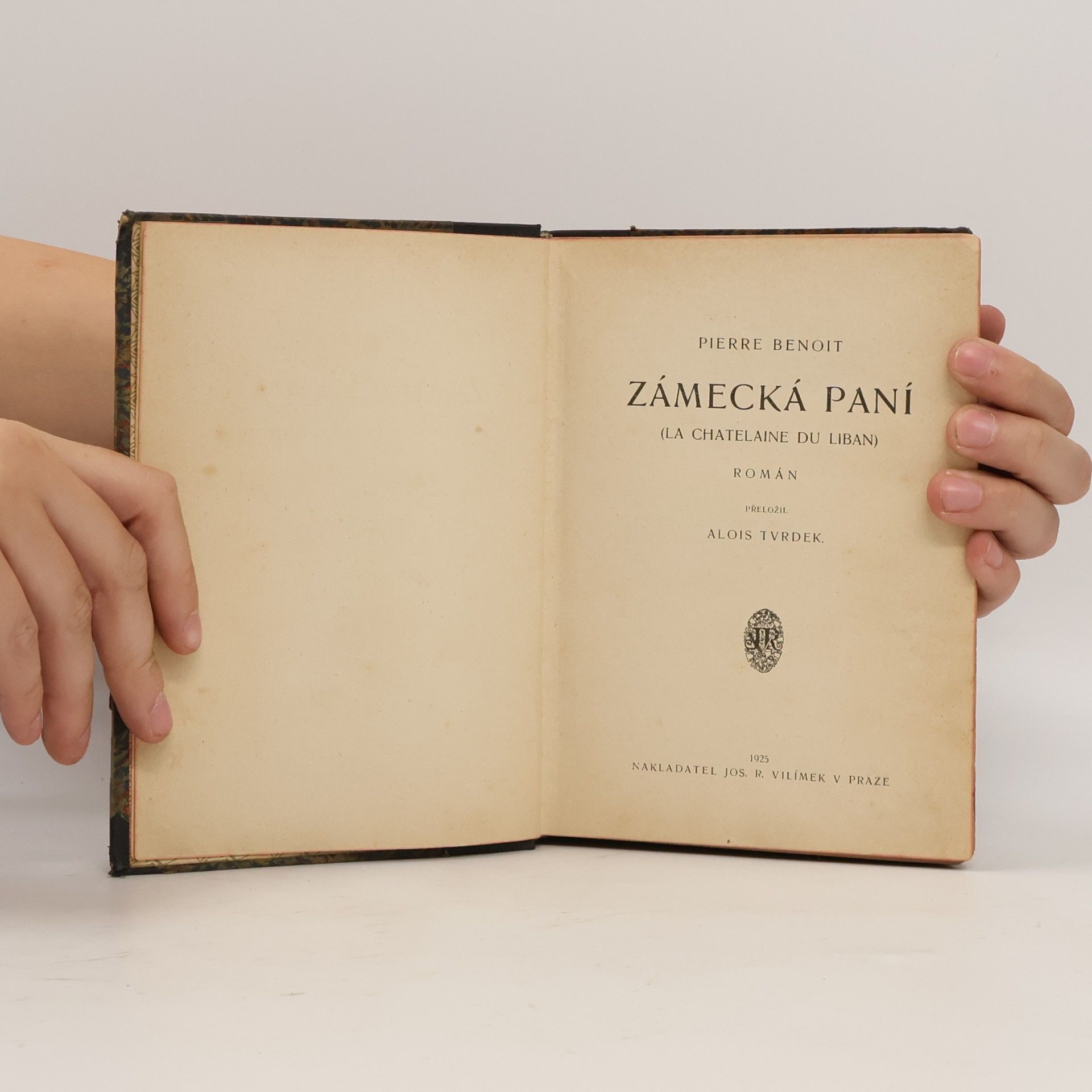 Pierre Benoit Zámecká paní