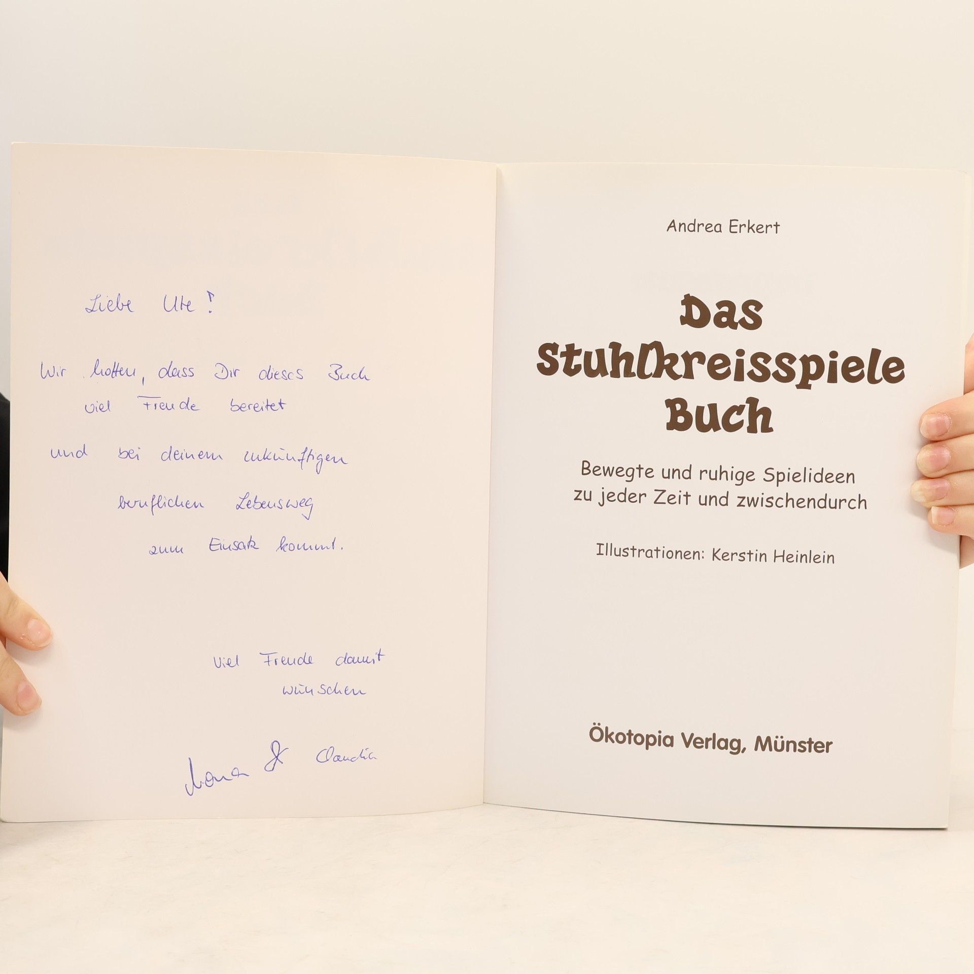 Andrea Erkert Das Stuhlkreisspiele-Buch