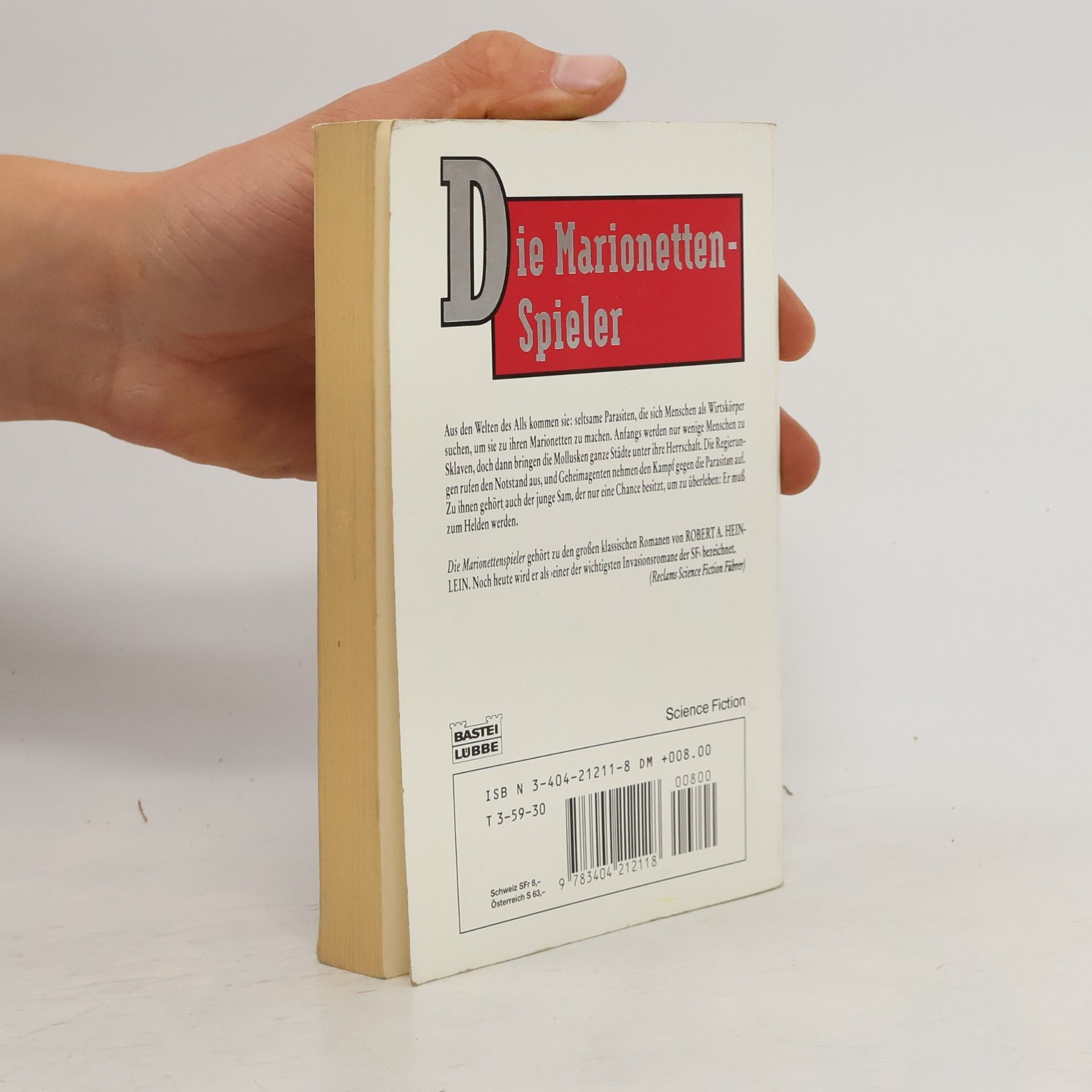 Robert A. Heinlein Die Marionettenspieler. Science Fiction Roman