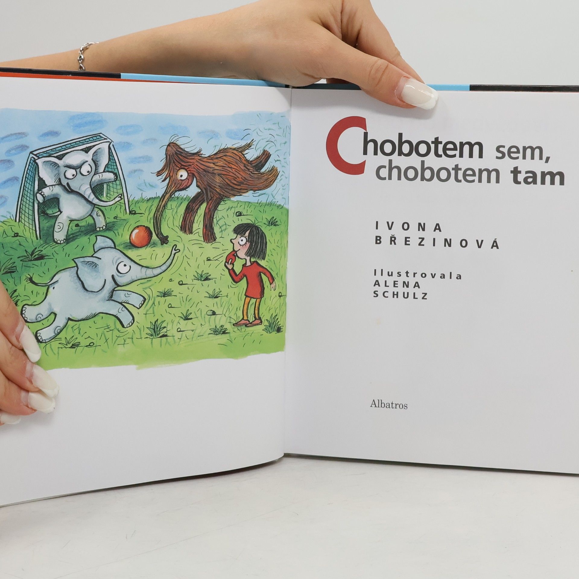 Ivona Březinová Chobotem sem, chobotem tam