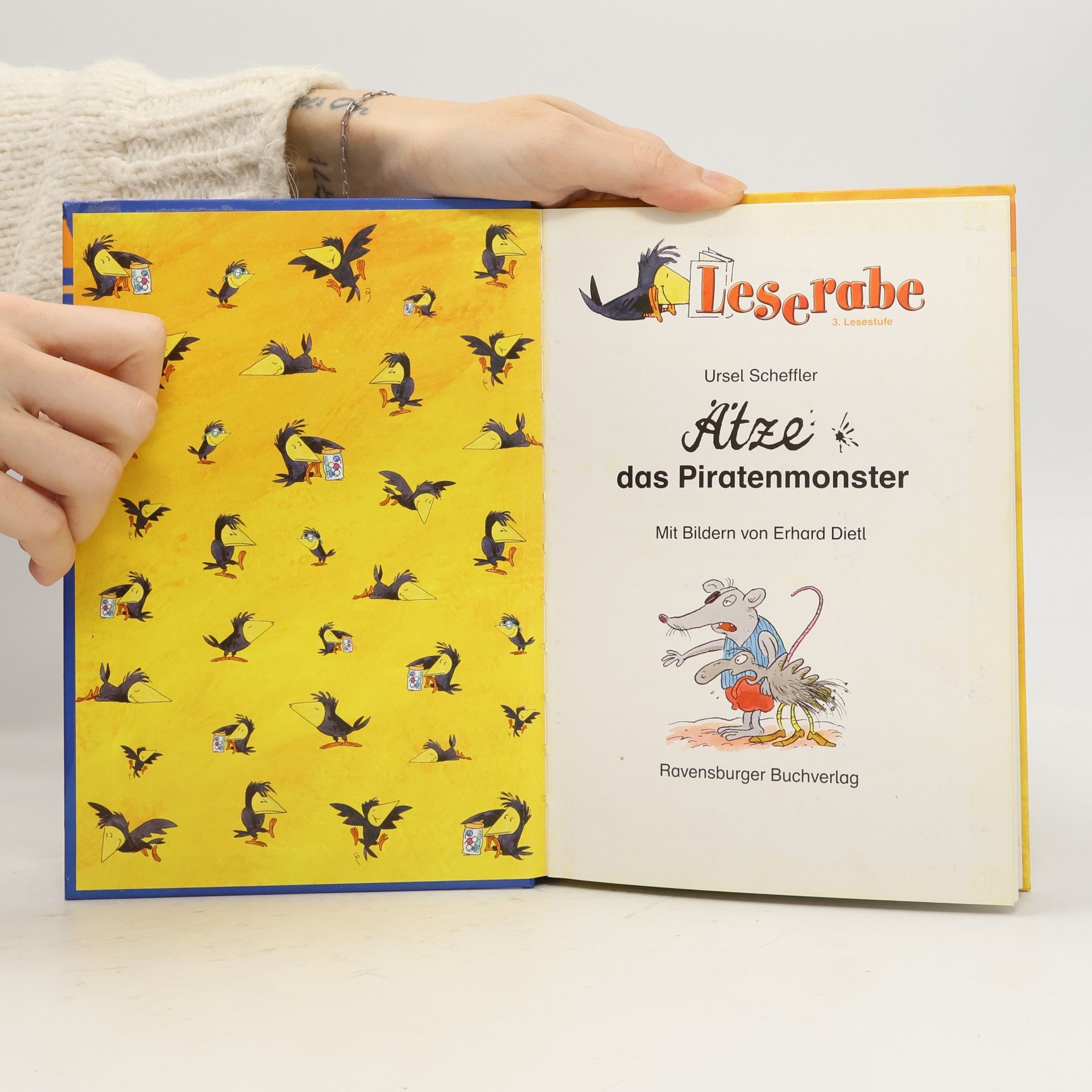 Ursel Scheffler Ätze, das Piratenmonster