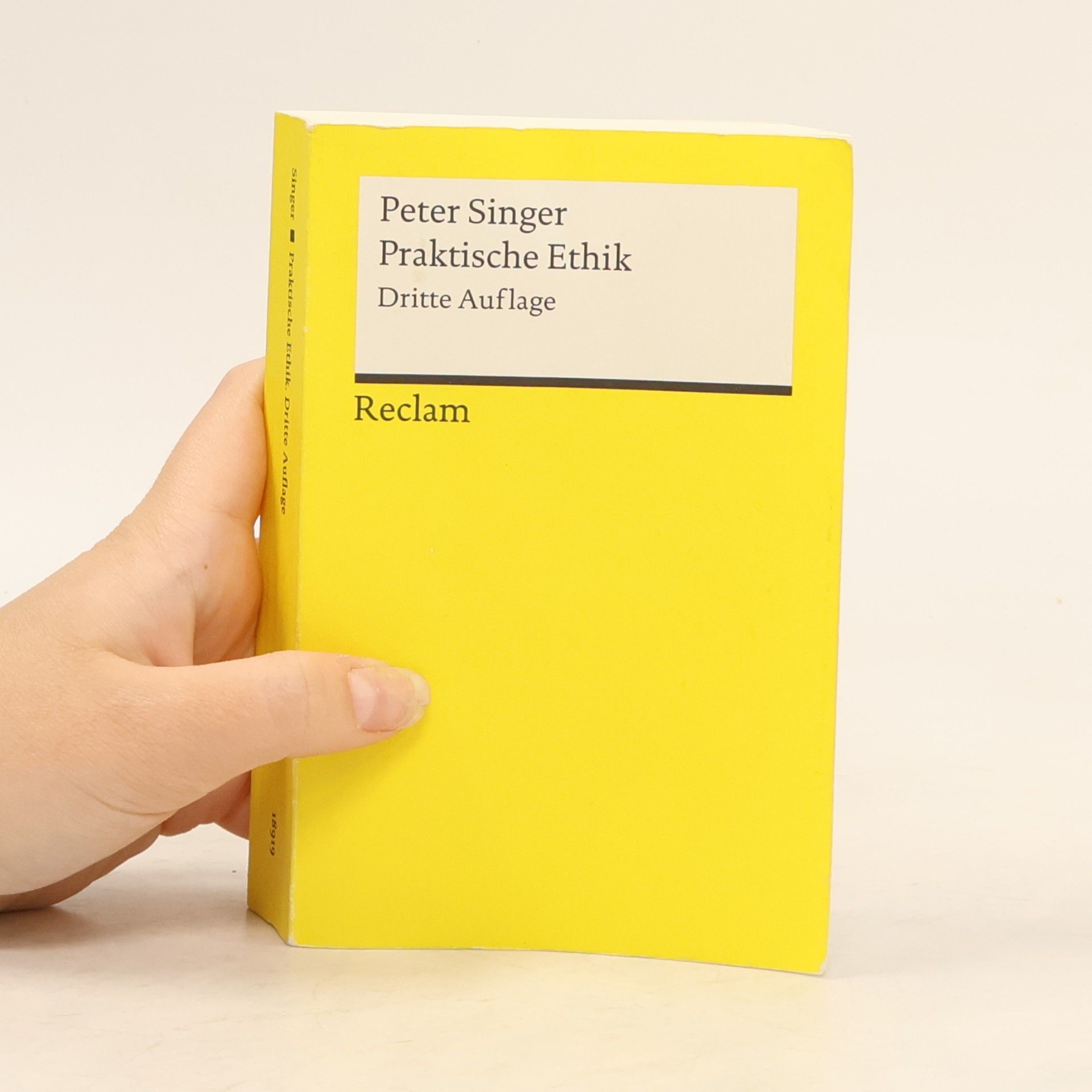 Peter Singer Praktische Ethik