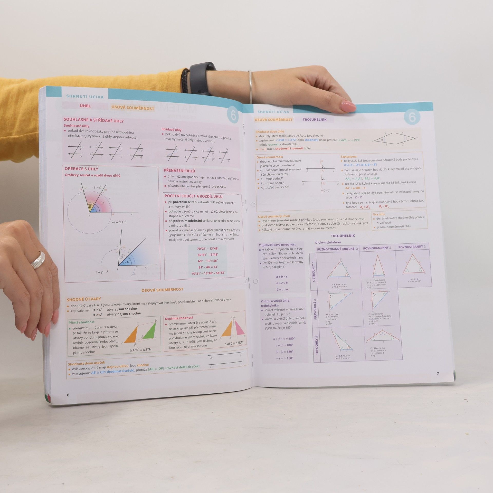 Autorenkollektiv Matematika v pohodě 6 - Geometrie - pracovní sešit