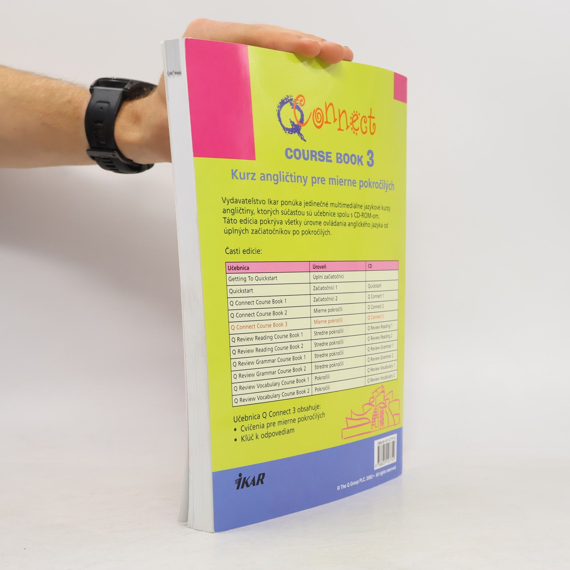 Q Connect Course Book 3 : Kurz Angličtiny Pre Mierne Pokročilých