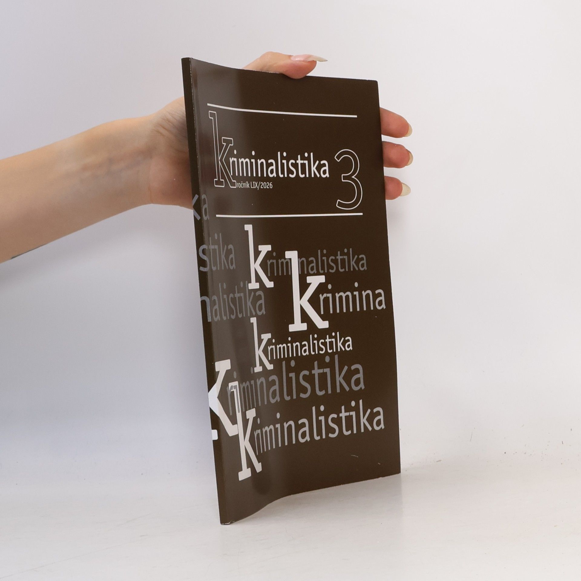 Kriminalistika 3