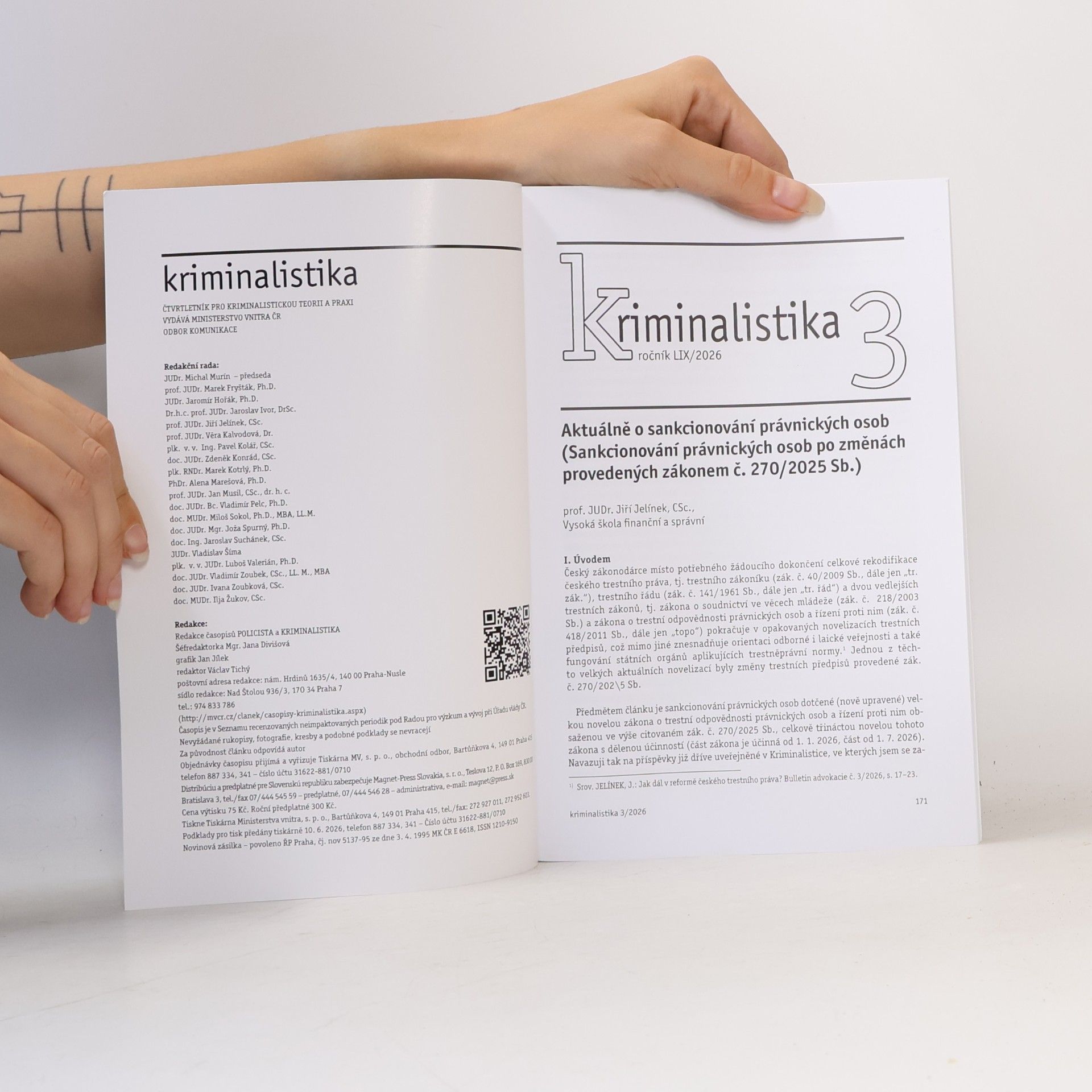Jan Jílek Kriminalistika 3
