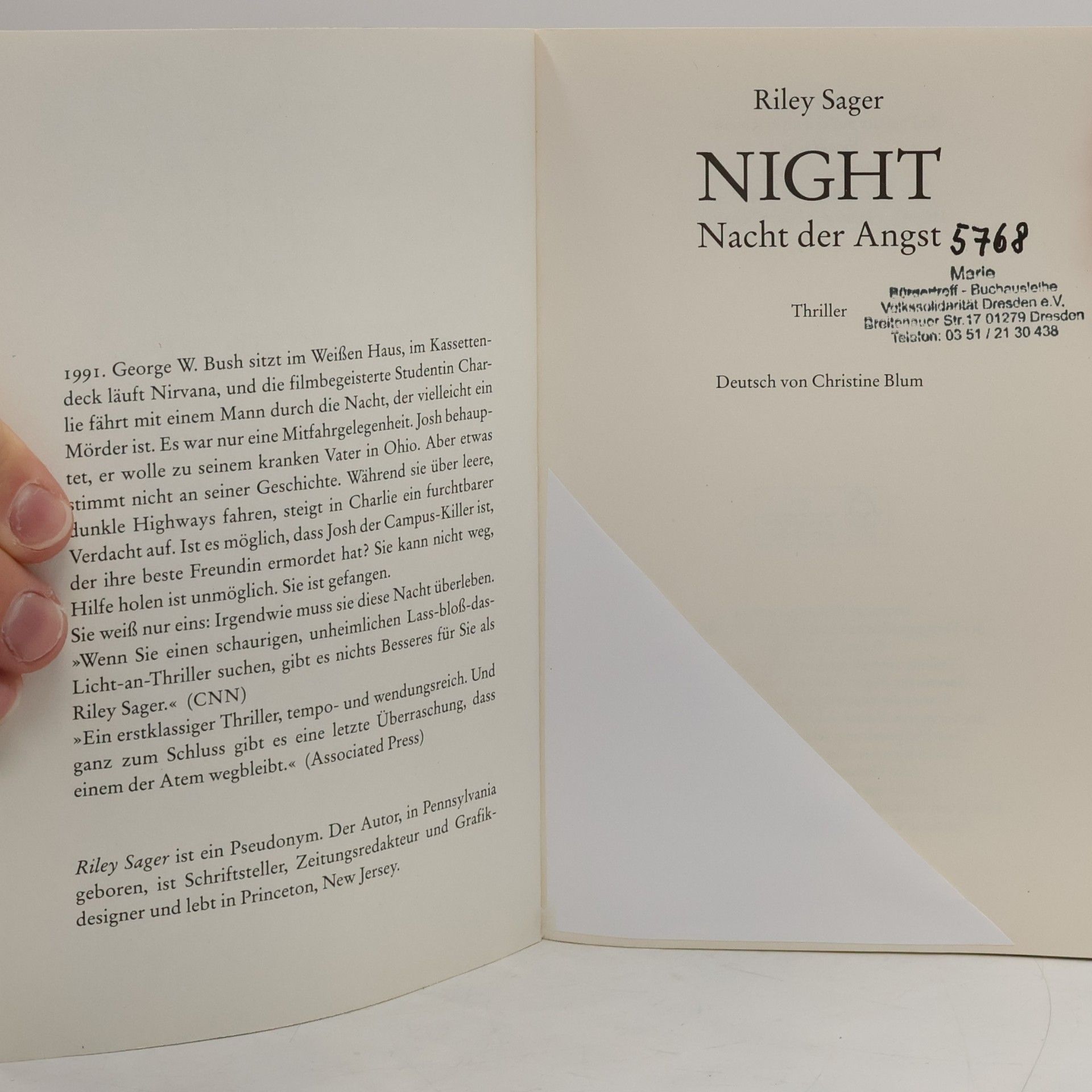 Todd Ritter Night - Nacht der Angst