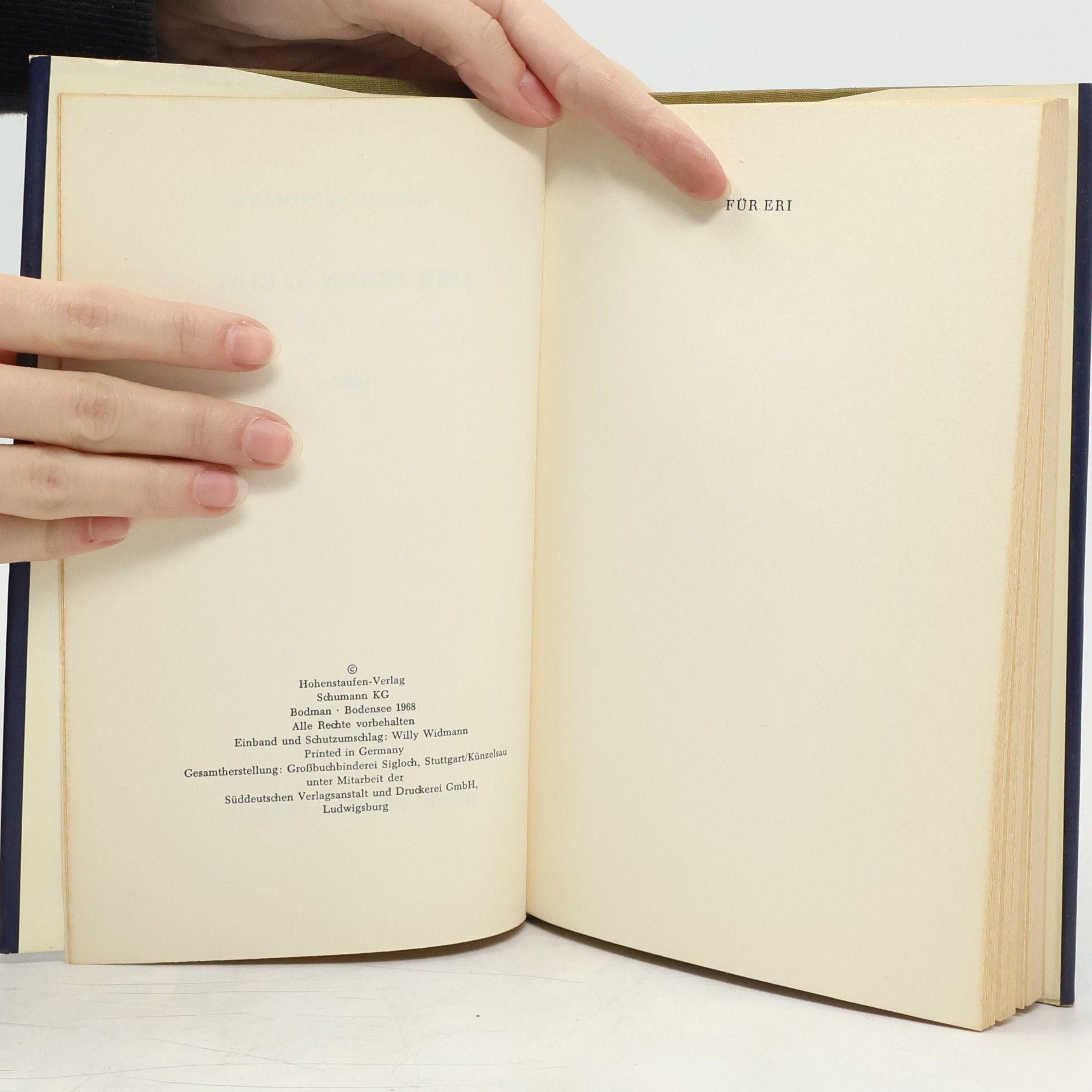Gerhard Schumann Der Segen bleibt
