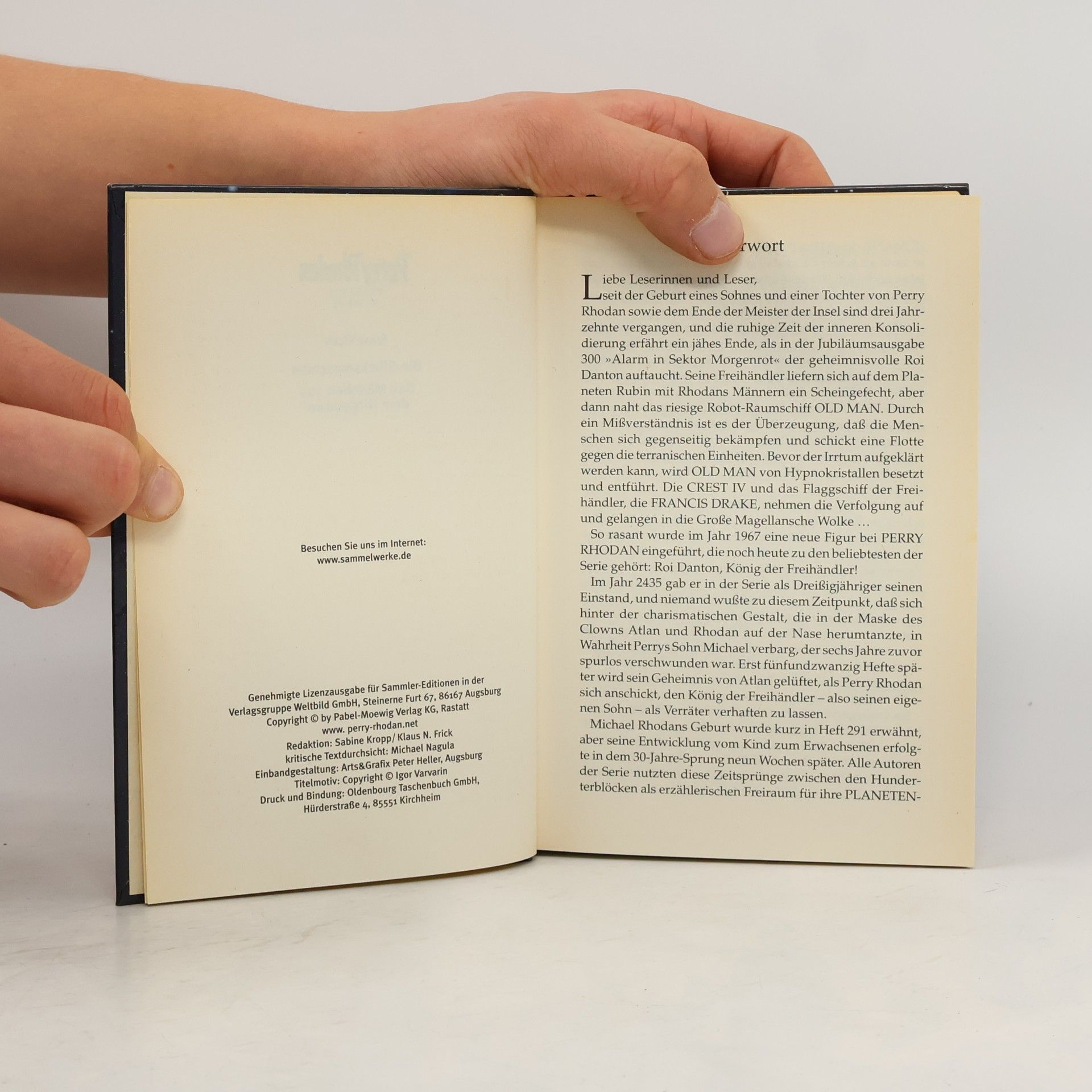 Ernst Vlcek Perry Rhodan Planeten-Romane. Die Glücksmaschine. Das Mädchen aus dem Nirgendwo