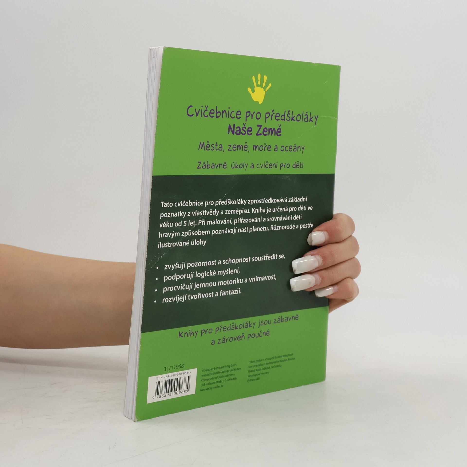 Collectif d'auteurs Naše země. Cvičebnice pro předškoláky