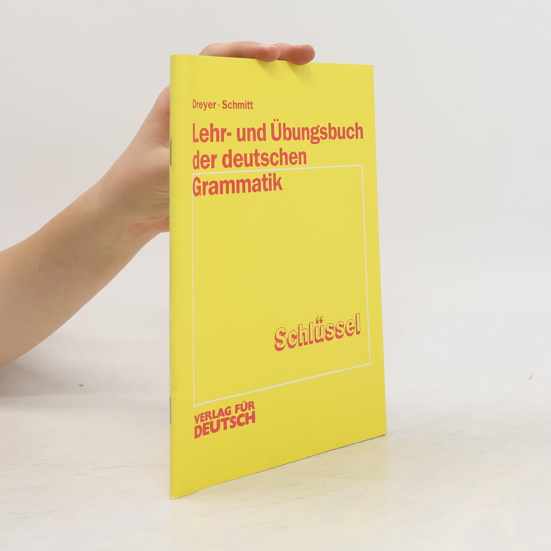 H. Dreyer Lehr- und Übungsbuch der deutschen Grammatik