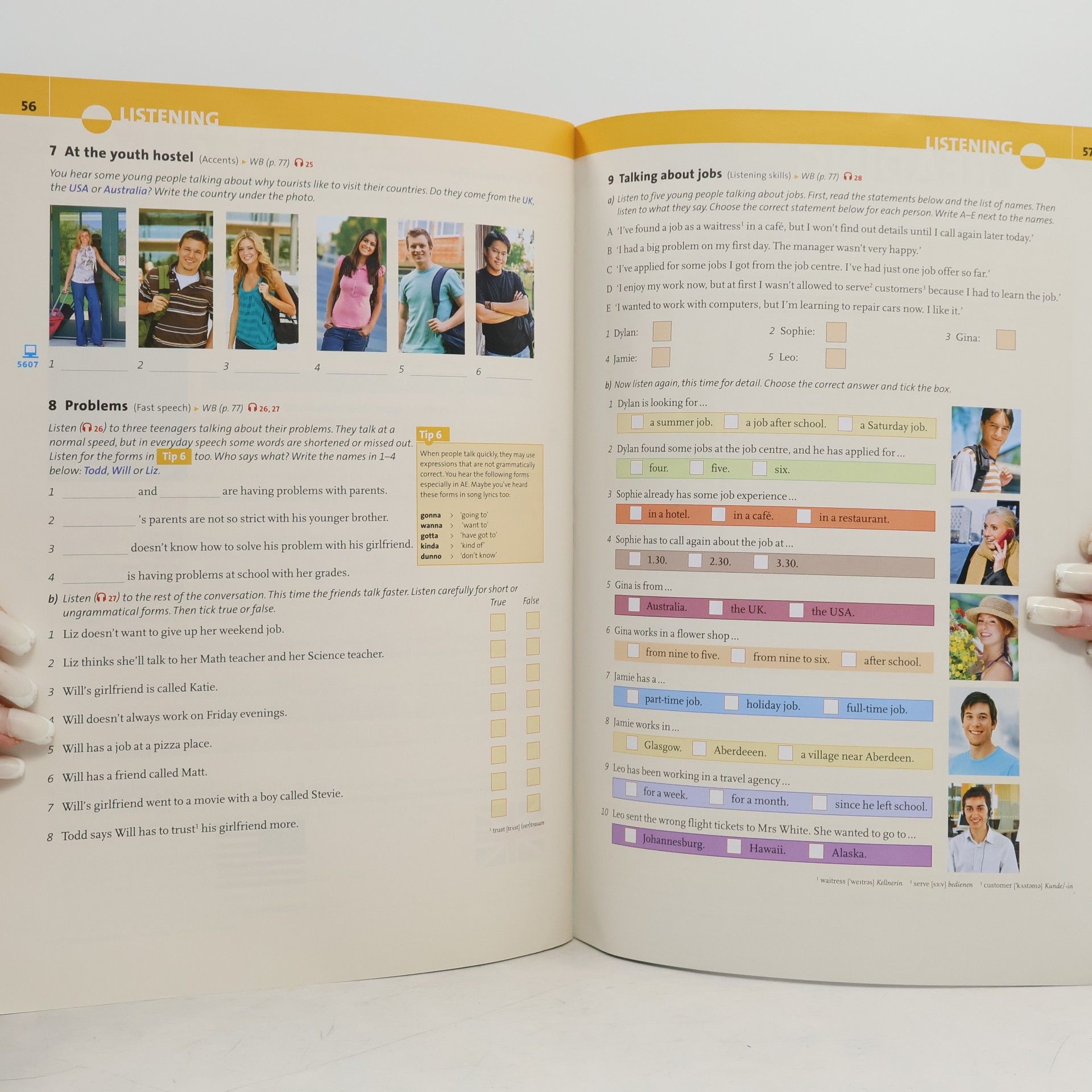 Jennifer Seidl 9. Schuljahr, Workbook mit Kompetenztraining, m. CD-Extra