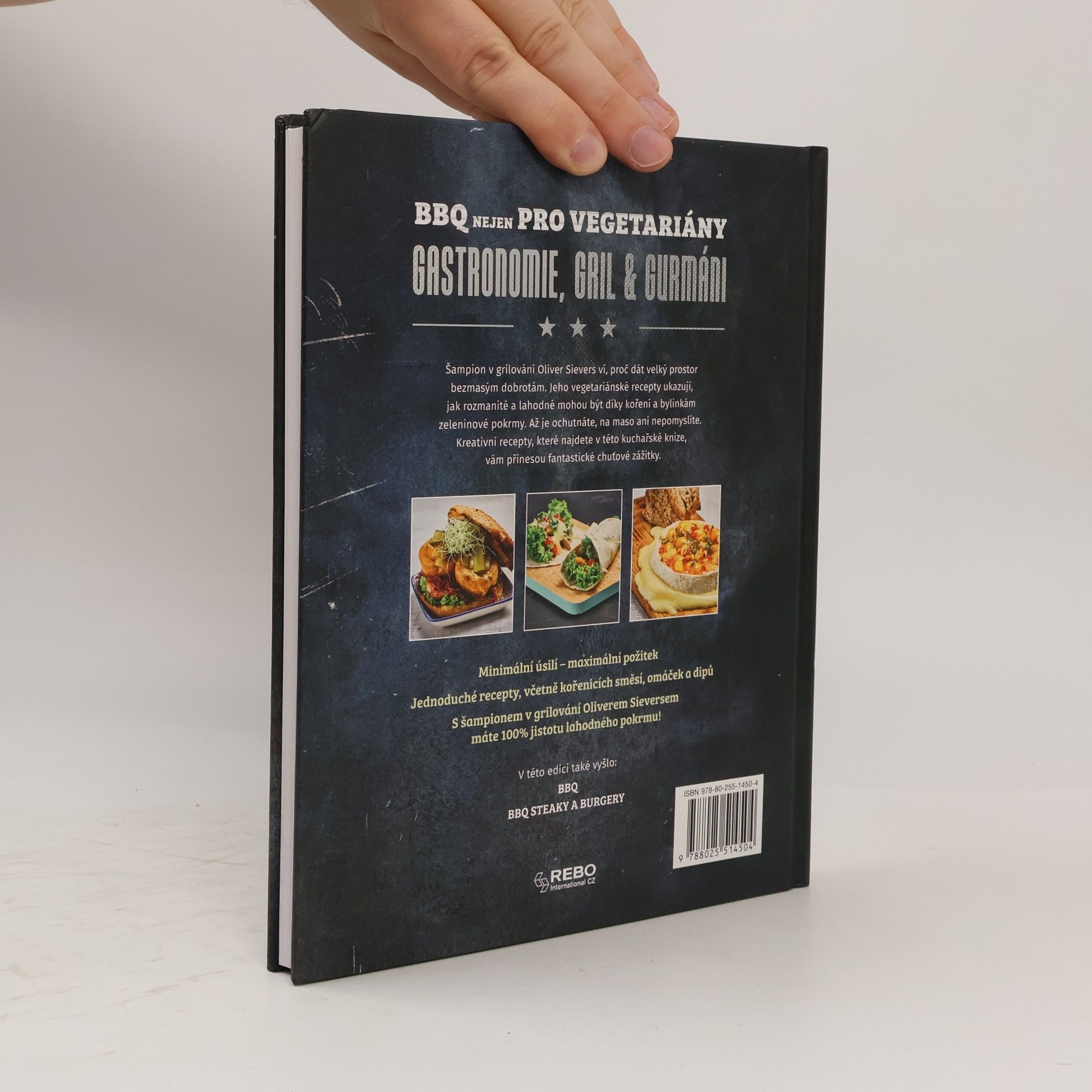 Oliver Sievers BBQ nejen pro vegetariány: gastronomi, gril & gurmáni