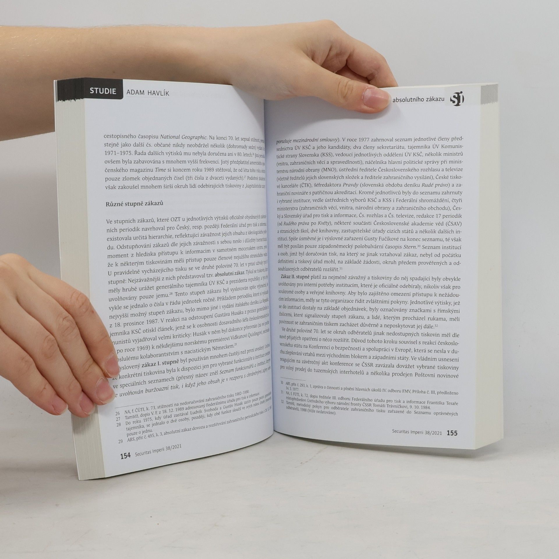 Various authors SI: Securitas Imperii. Č. 38/2021