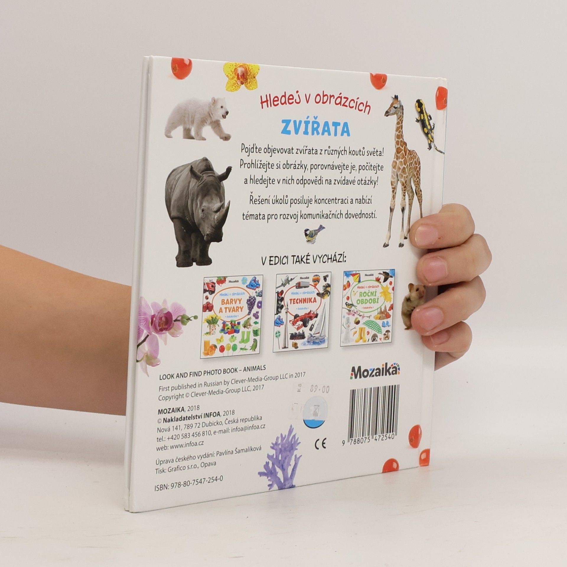 Autores varios Hledej v obrázcích: Zvířata (fotokniha)