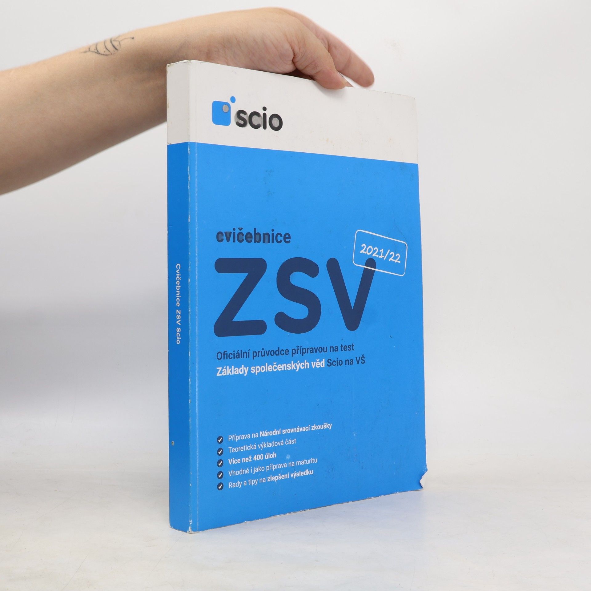 Autores varios Cvičebnice ZSV : komplexní příprava na test Základy společenských věd