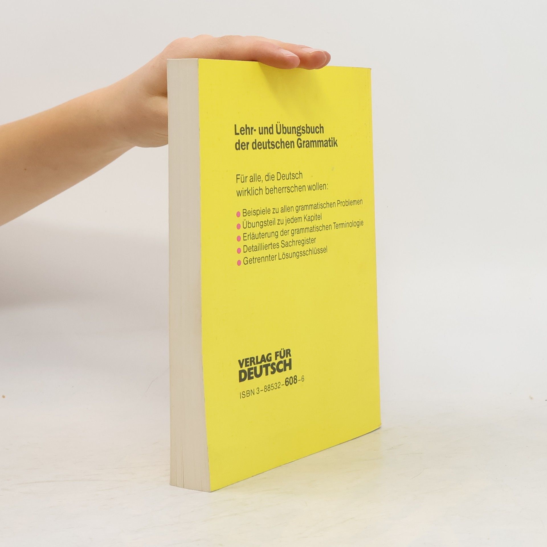 H Dreyer Lehr- und Übungsbuch der deutschen Grammatik, Lehr- und Übungsbuch