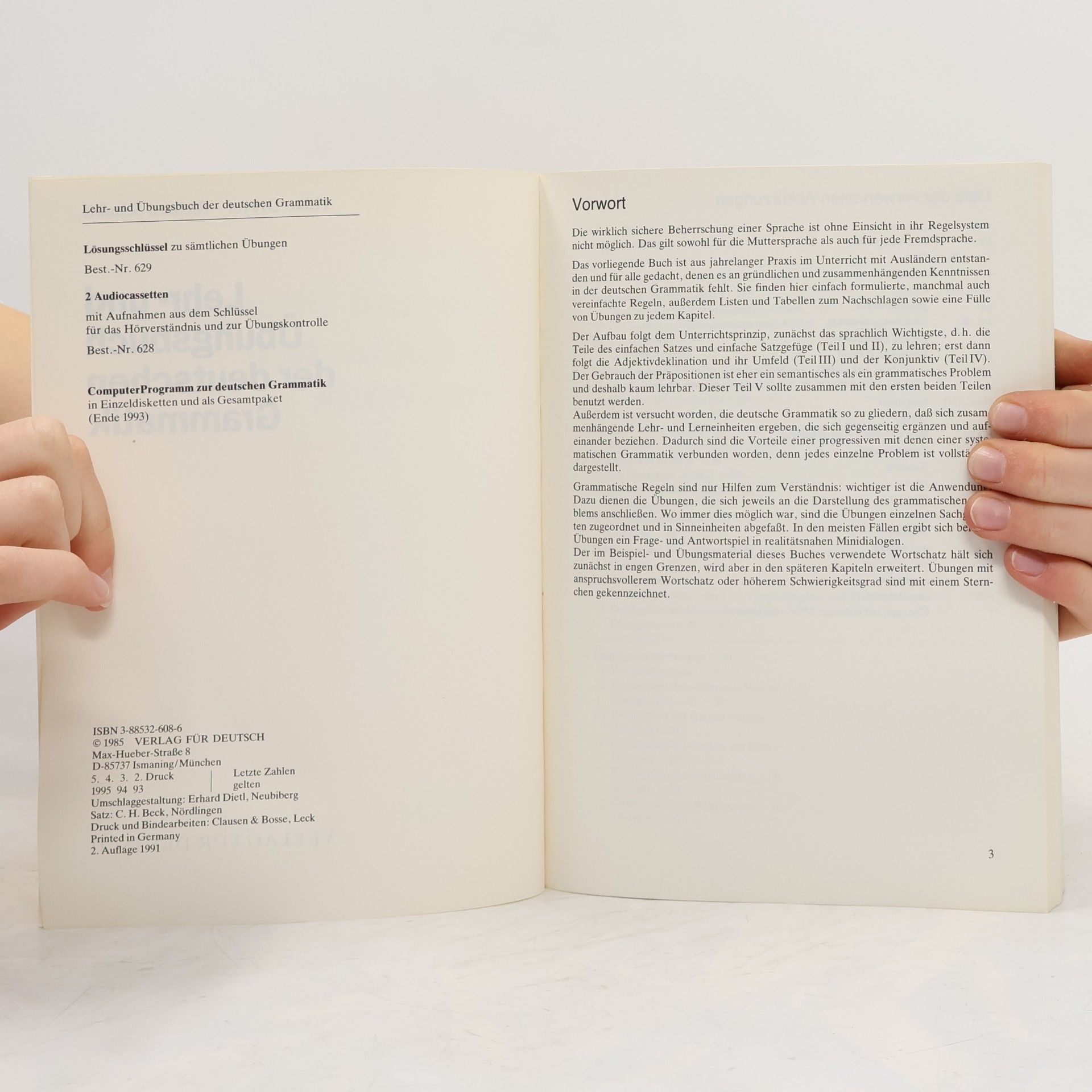 H Dreyer Lehr- und Übungsbuch der deutschen Grammatik, Lehr- und Übungsbuch