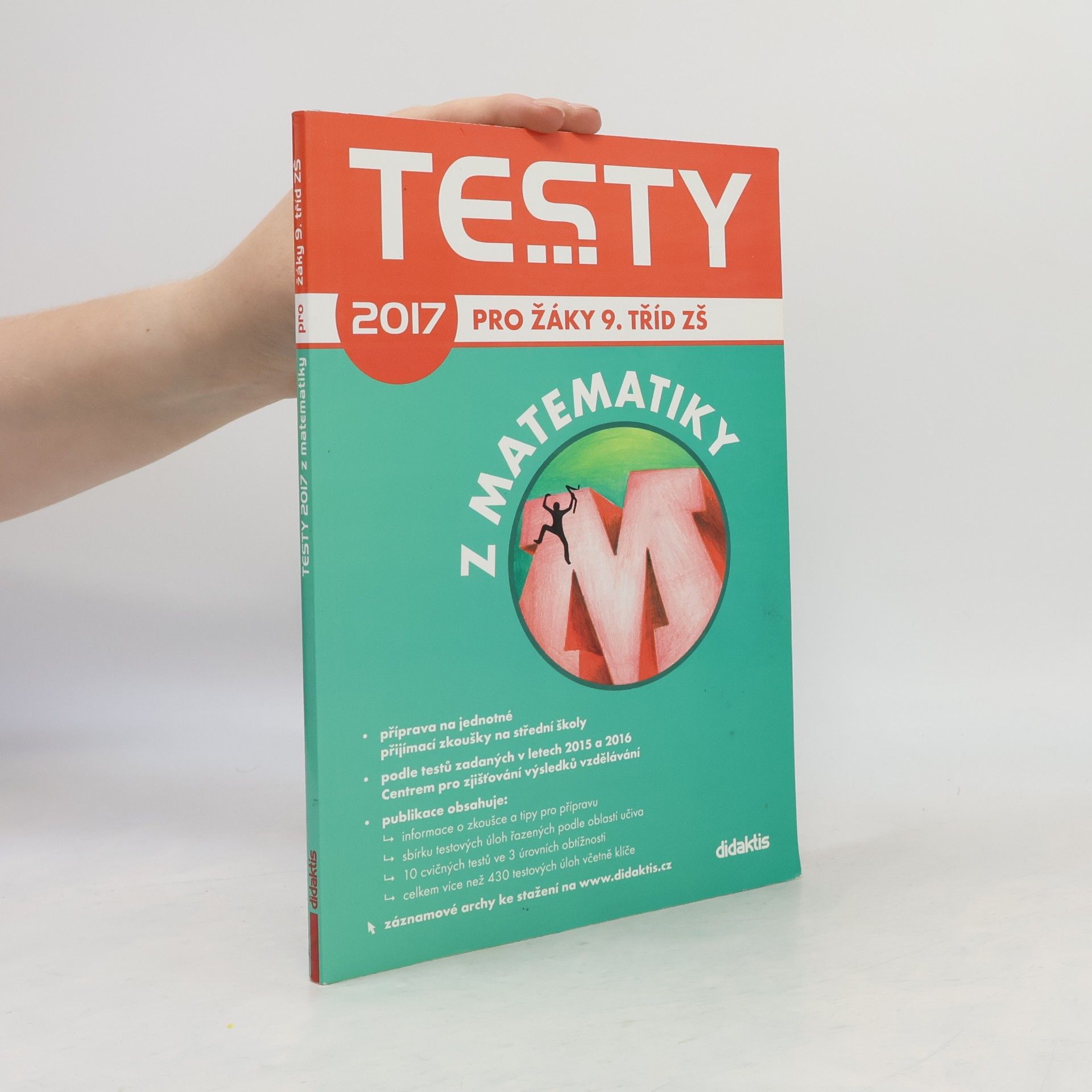 Testy 2017 z matematiky pro žáky 9. tříd ZŠ