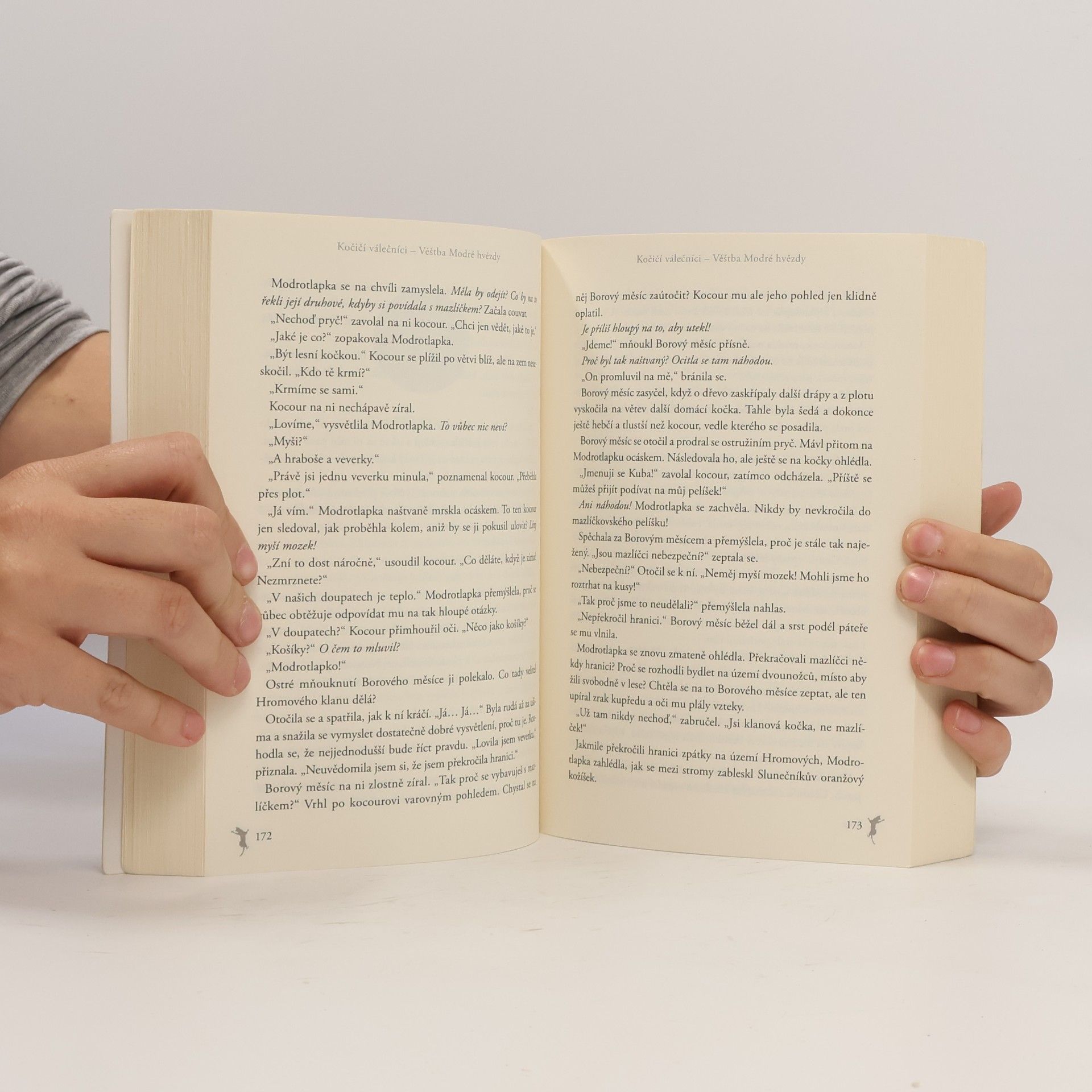 Erin Hunter Kočičí válečníci. Věštba Modré hvězdy