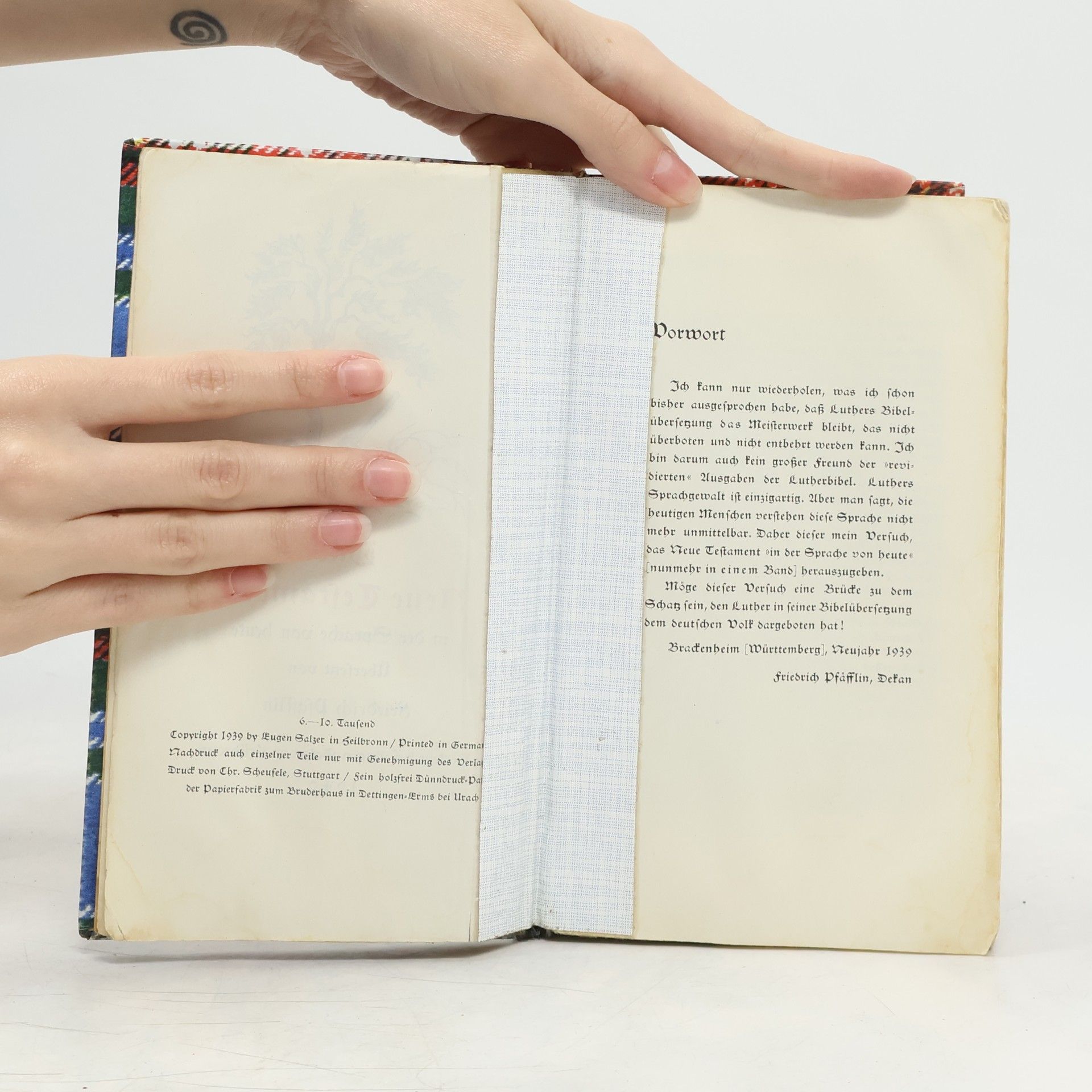 Friedrich Pfäfflin Das Neue Testament