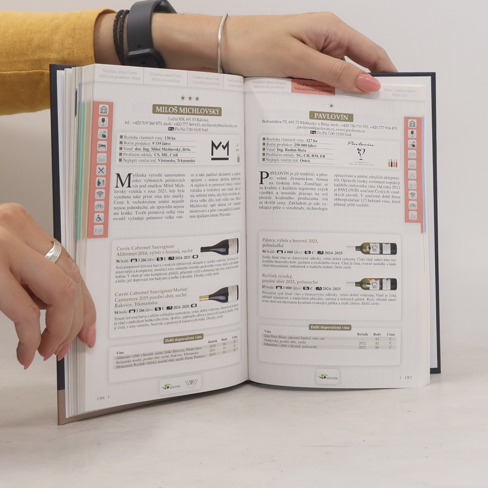 Various authors Nejlepší vína České republiky