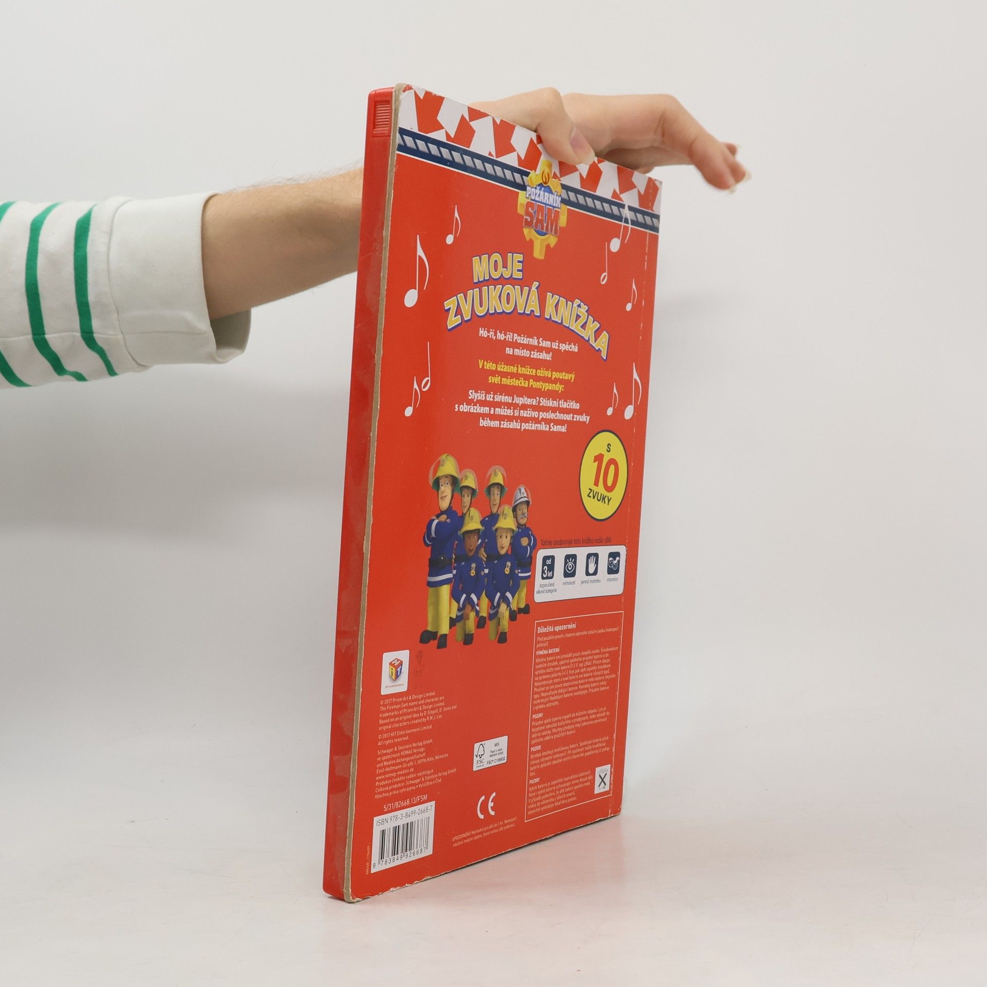 Autorenkollektiv Moja zvuková knížka. Požárník Sam