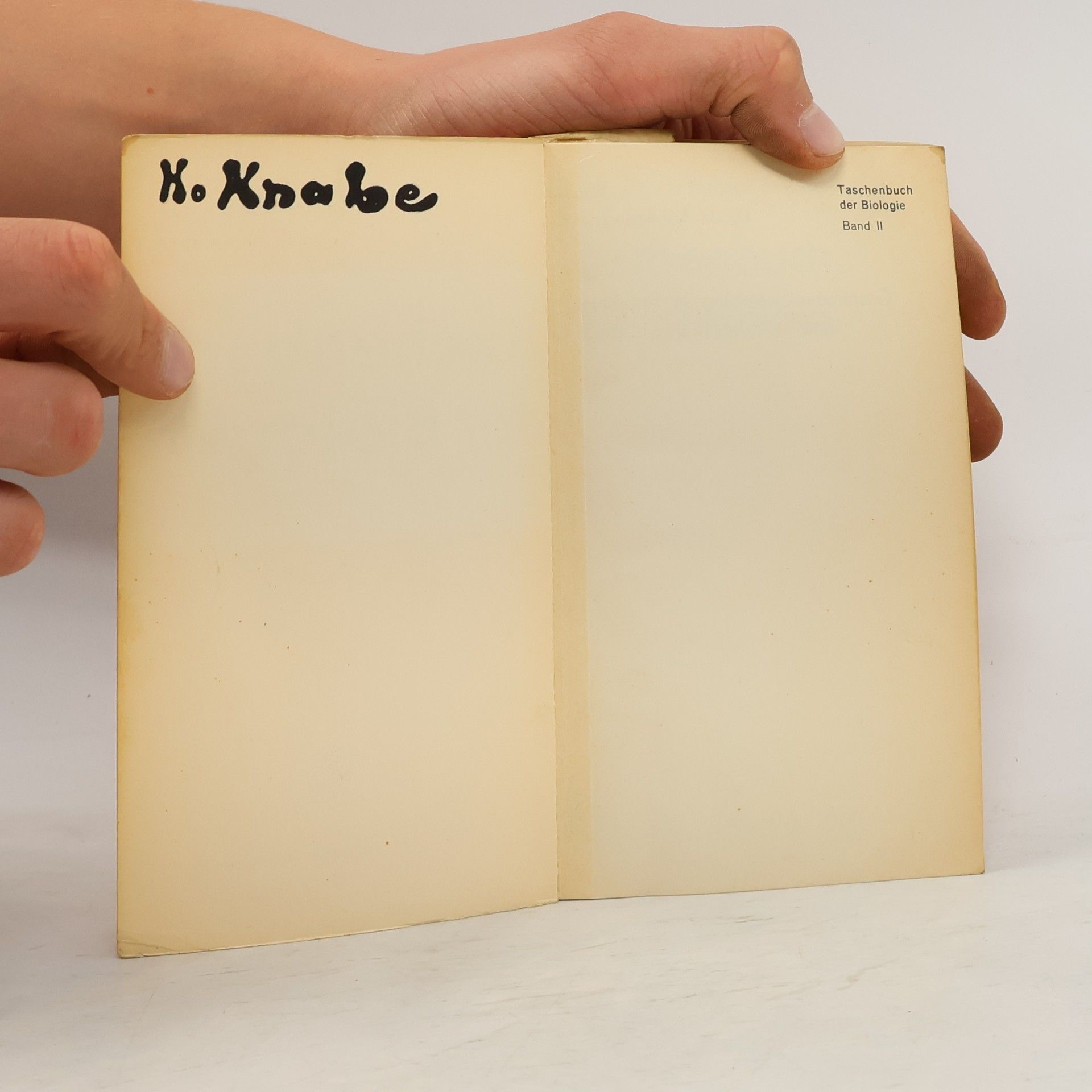 Günter Vogel Taschenbuch der Biologie. Band II