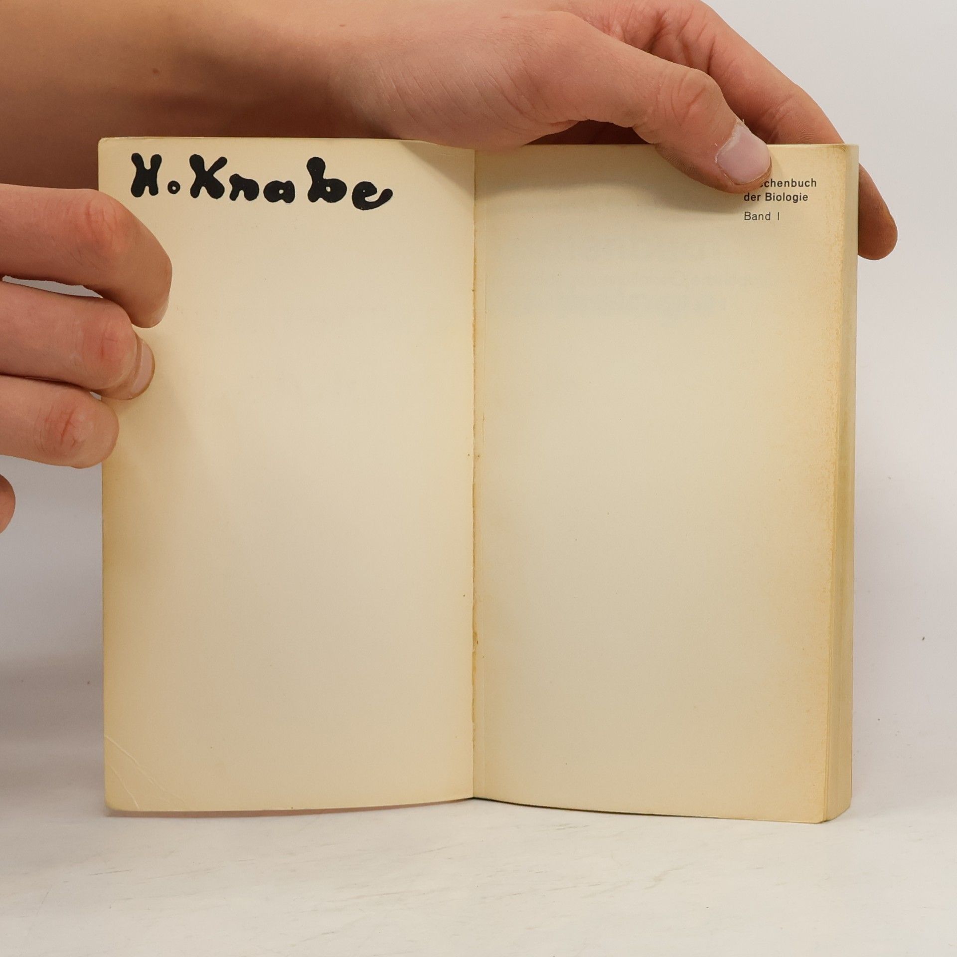 Günter Vogel Taschenbuch der Biologie I.