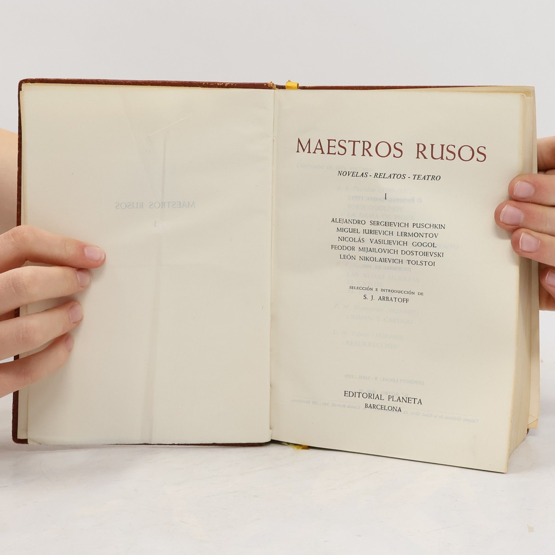 Various authors Maestros rusos I