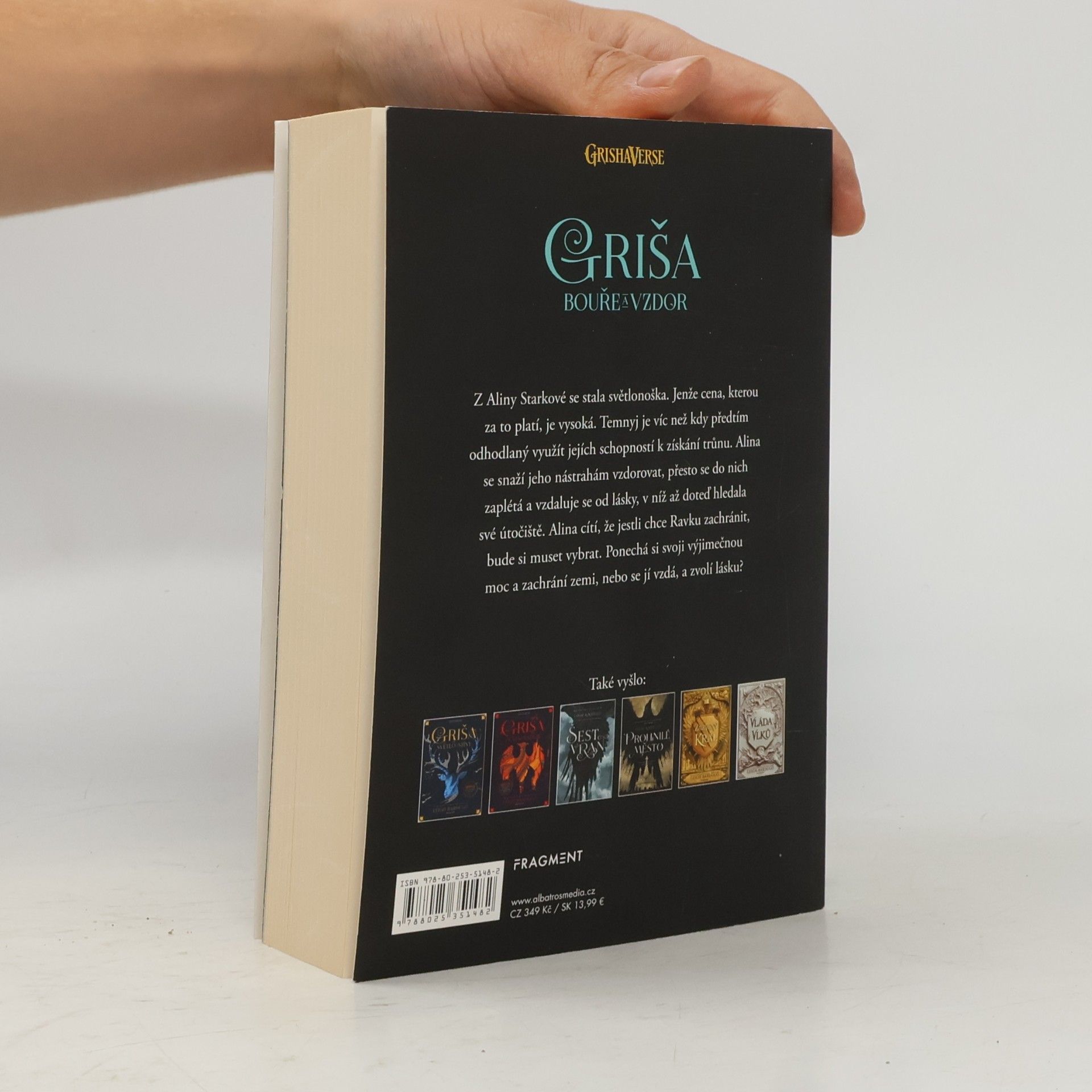 Leigh Bardugo Griša. Bouře a vzdor
