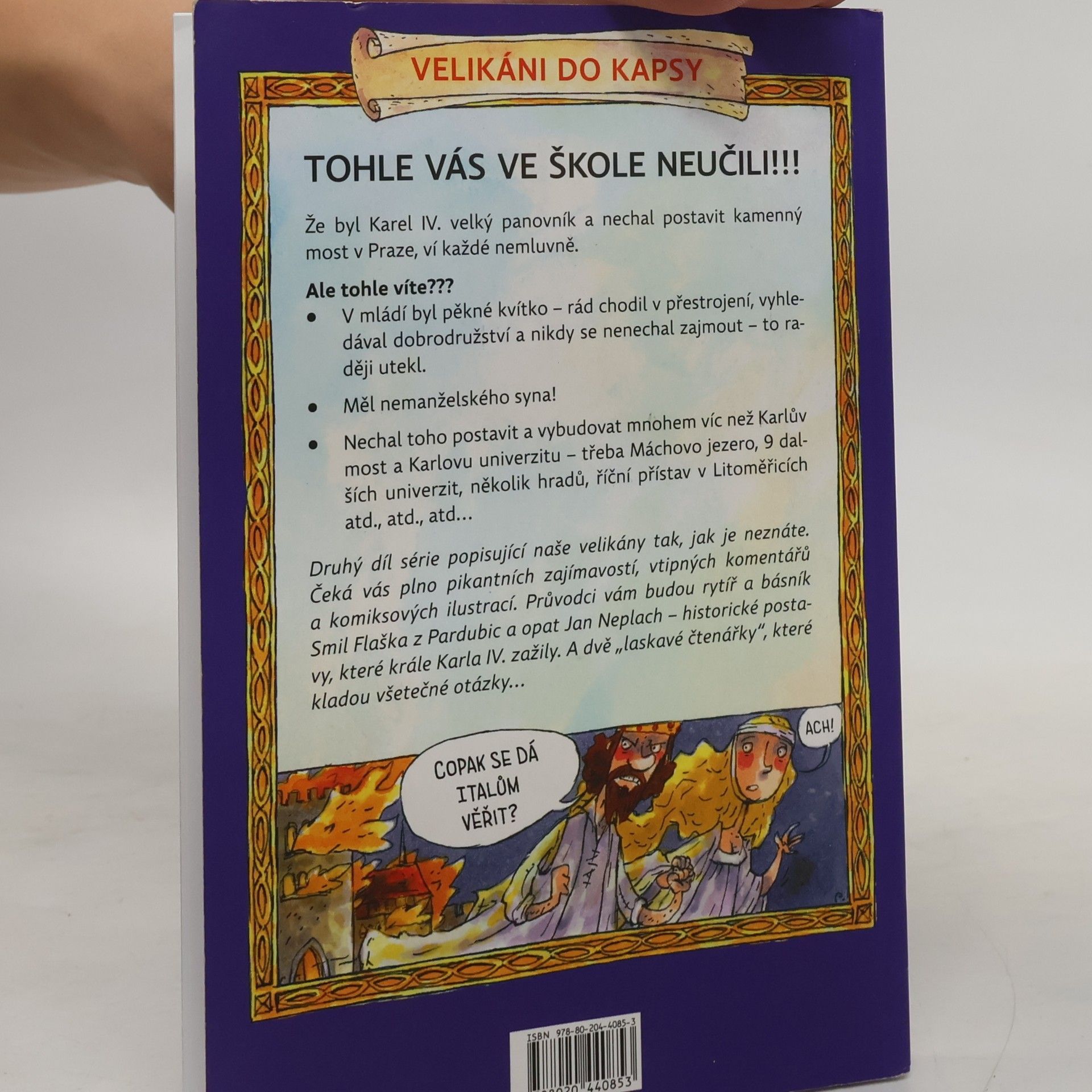 Tomáš Němeček Karel IV. očima opata Neplacha a rytíře Smila