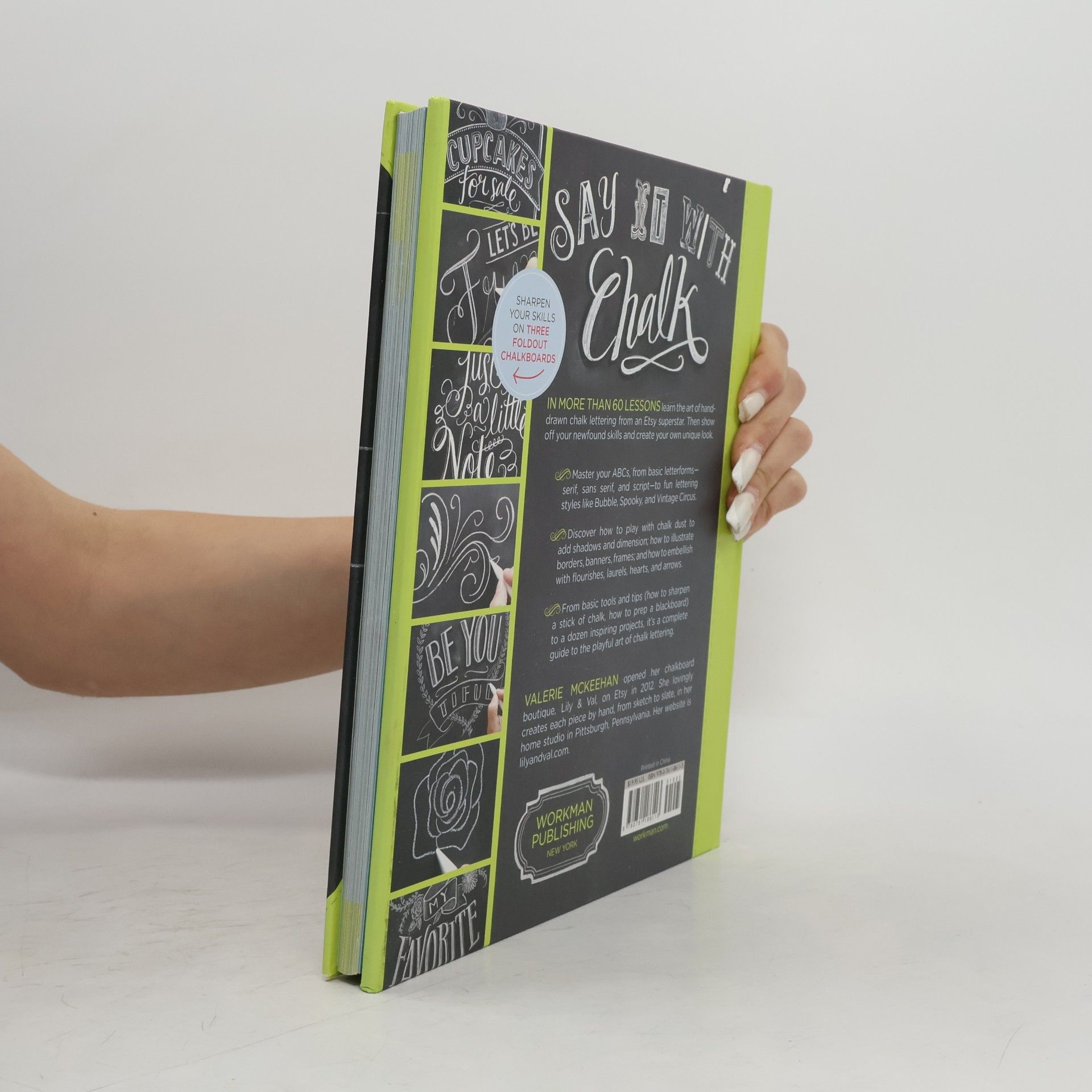 Valerie McKeehan The Complete Book of Chalk Lettering