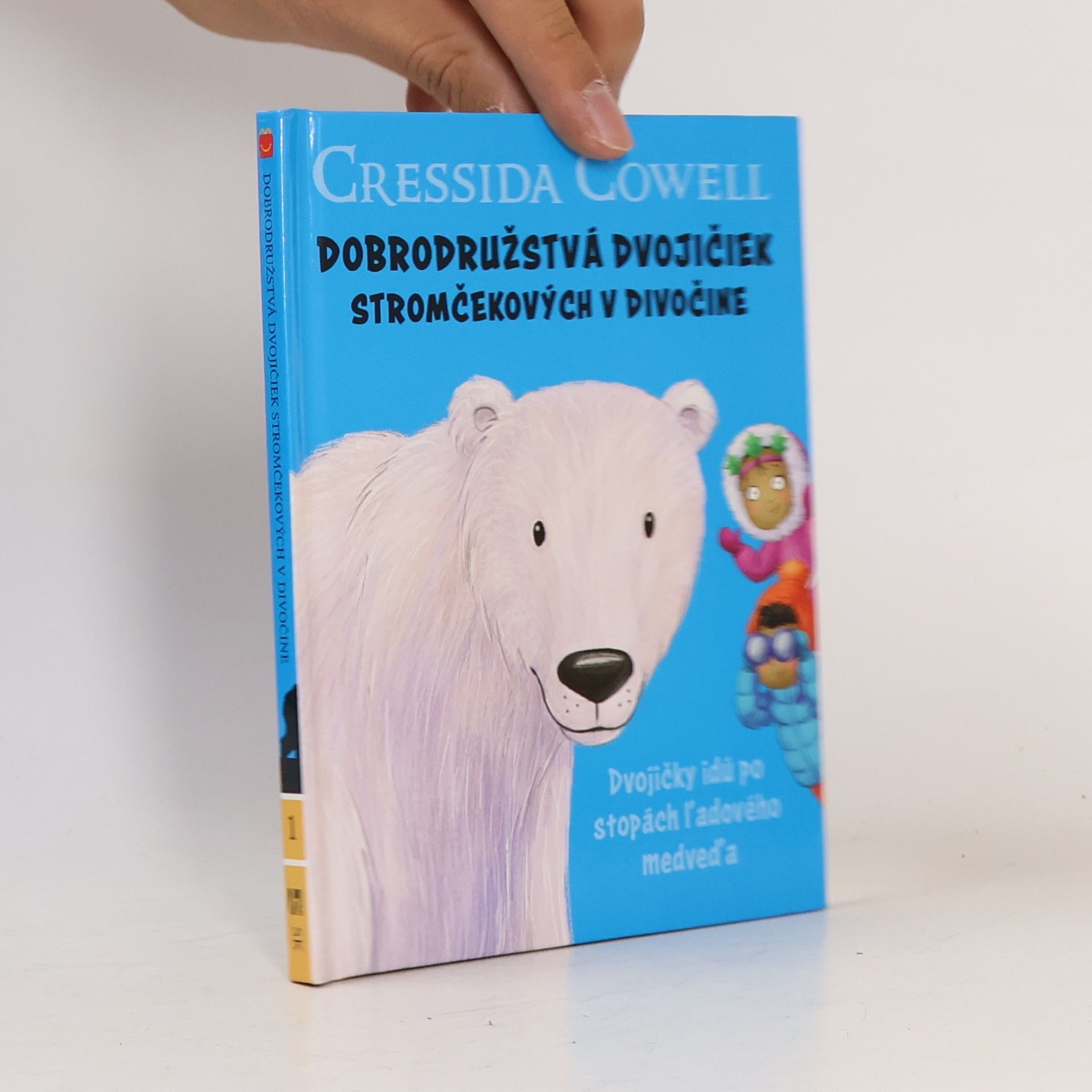 Cressida Cowell Dobrodružstvá dvojičiek Stromčekových v divočine: Dvojičky idú po stopách ľadového medveďa