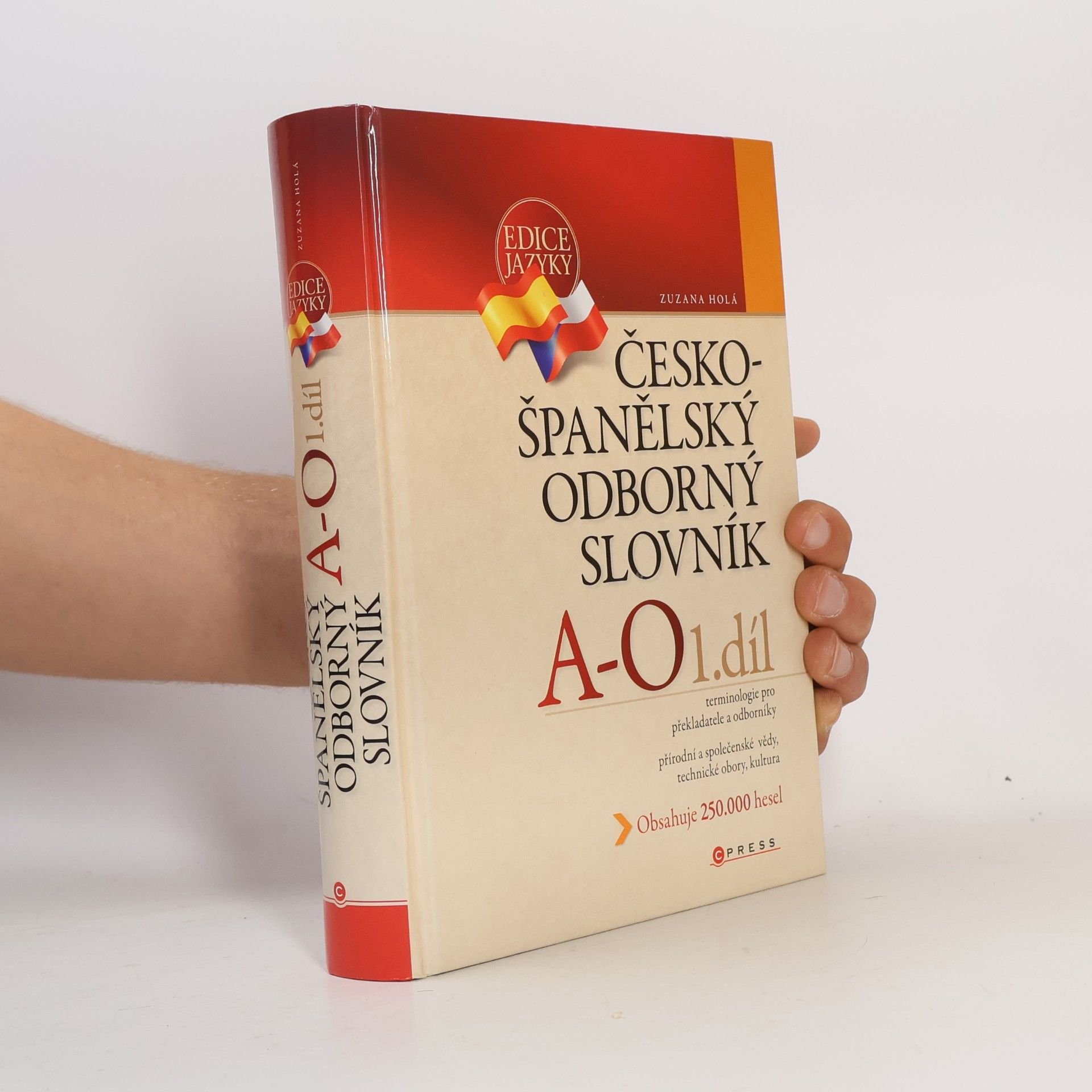 Zuzana Holá Česko-španělský odborný slovník 1. díl