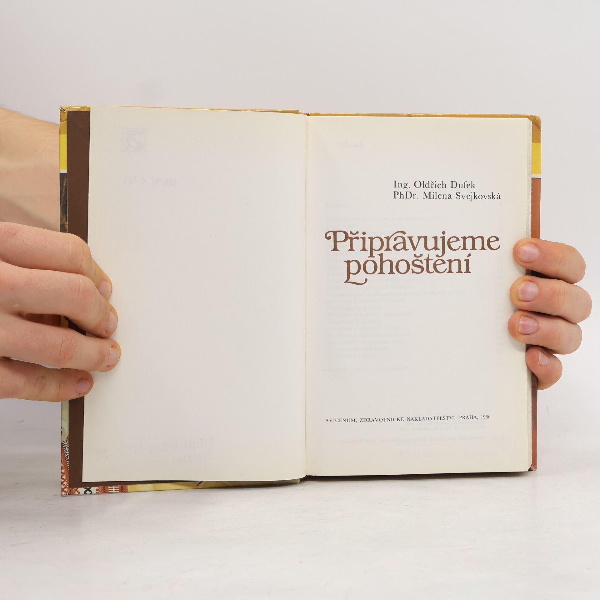 Oldřich Dufek Připravujeme pohoštění