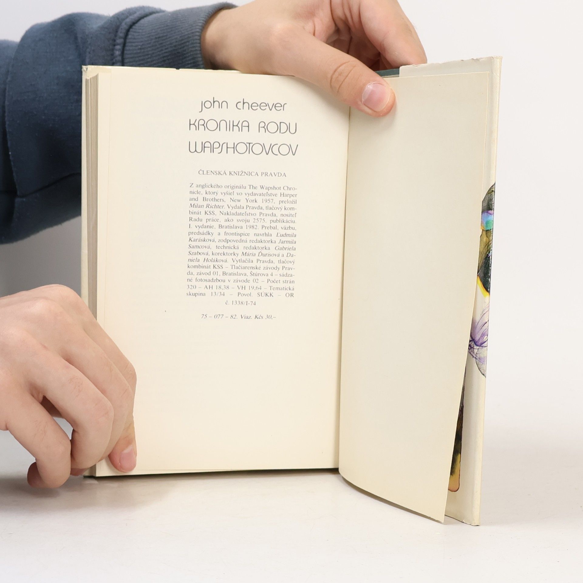 John Cheever Kniha rodu Wapshotovcov